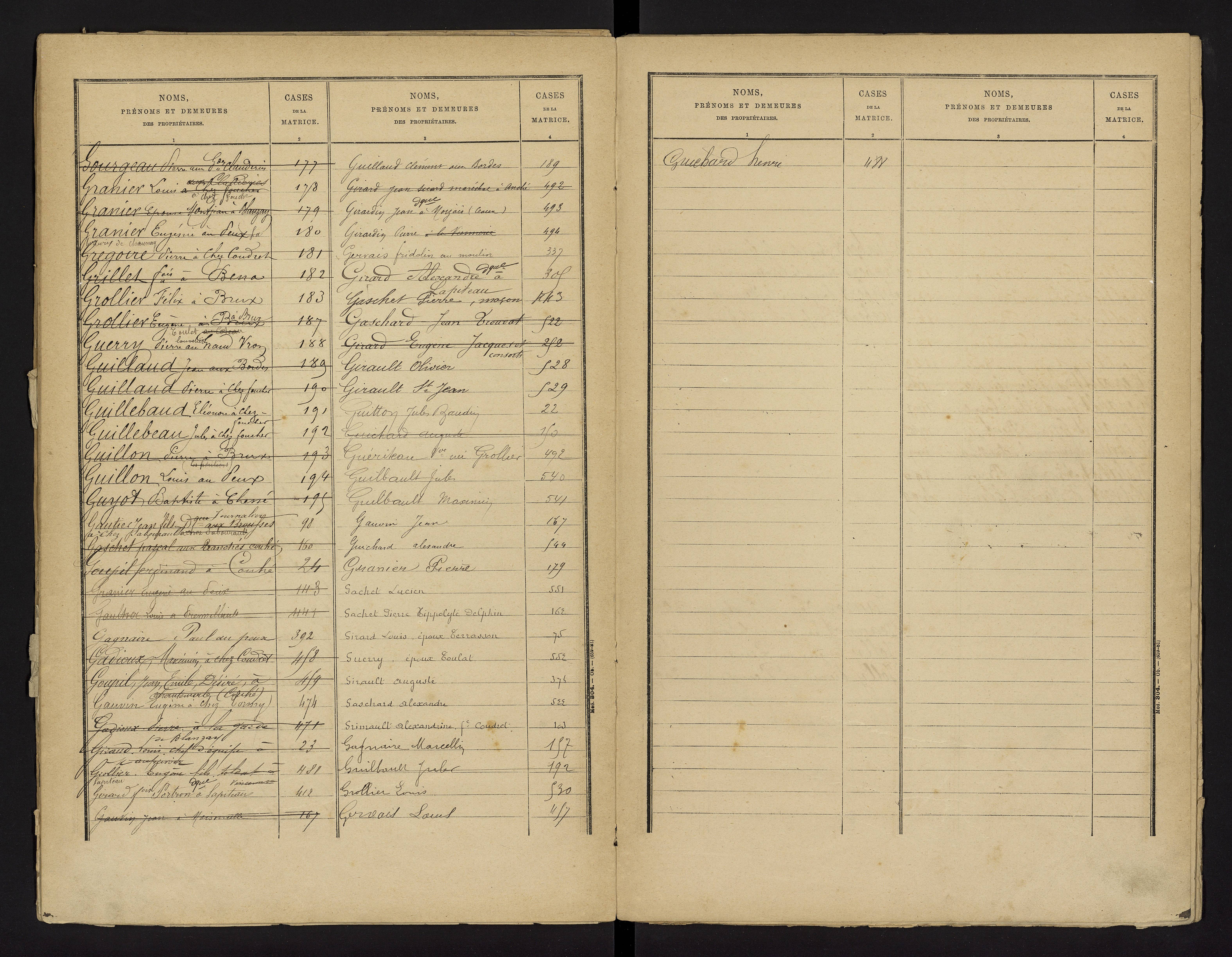 Brux - FRAD086_cadastre Cases 1-570 