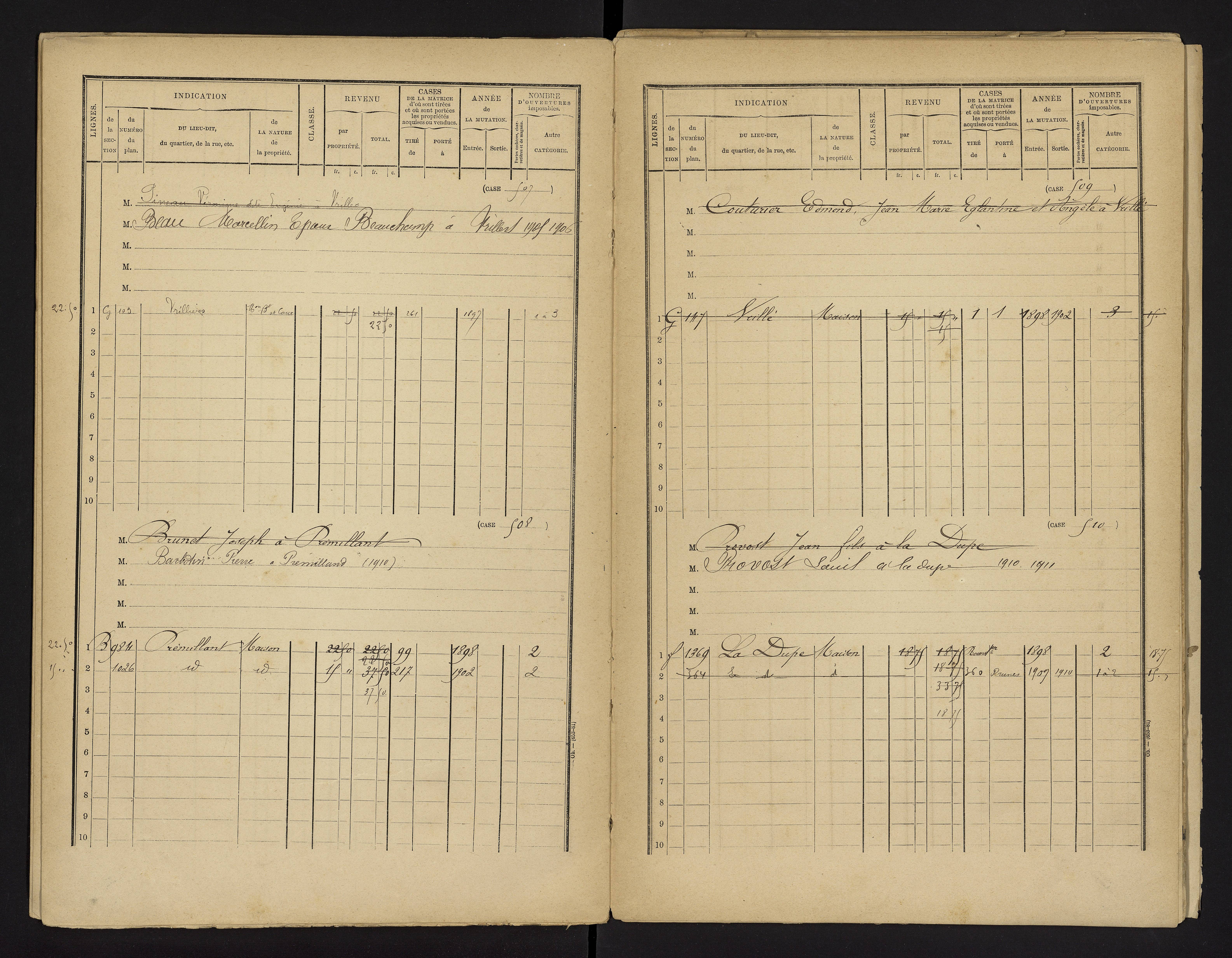 Brux - FRAD086_cadastre Cases 1-570 