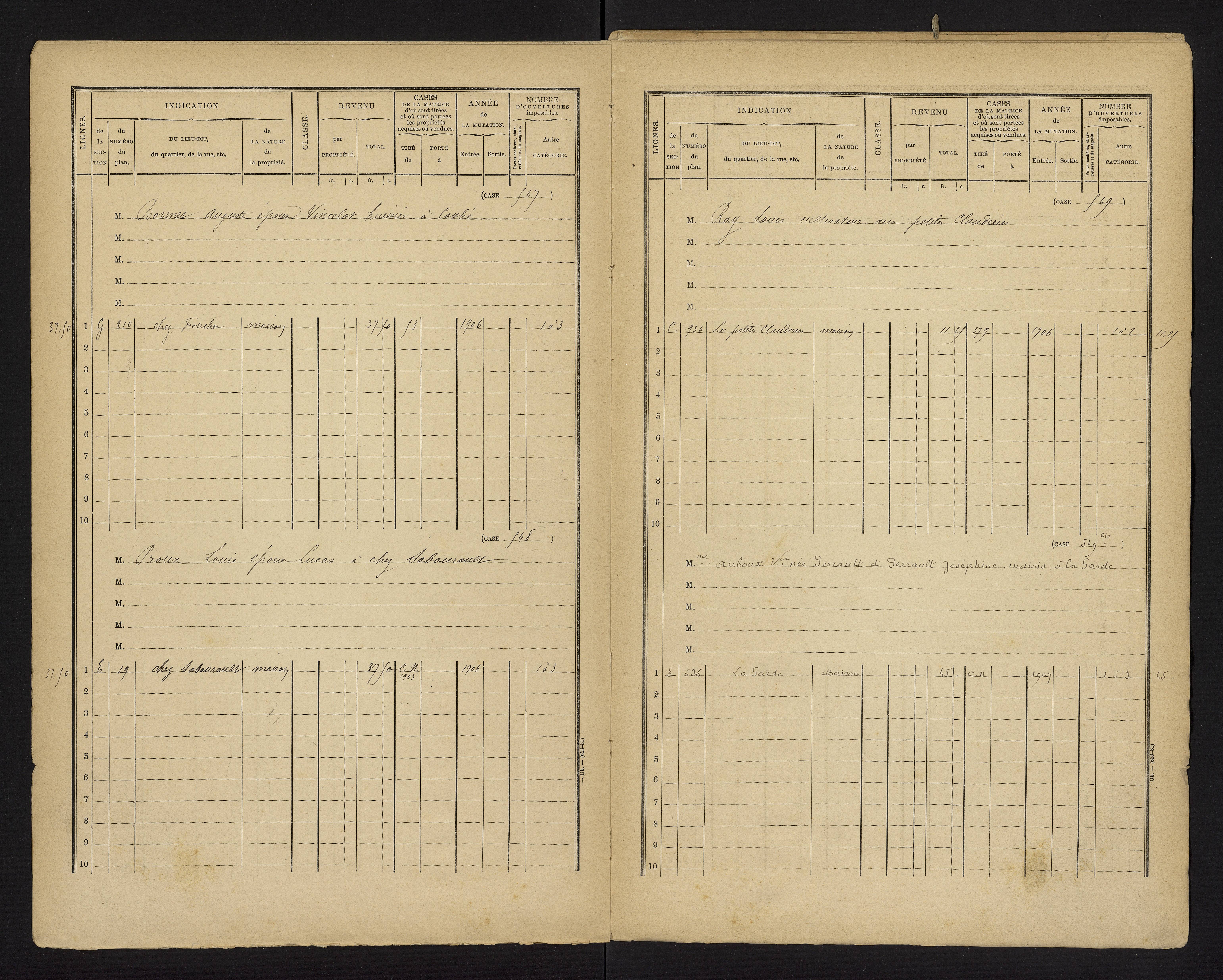 Brux - FRAD086_cadastre Cases 1-570 
