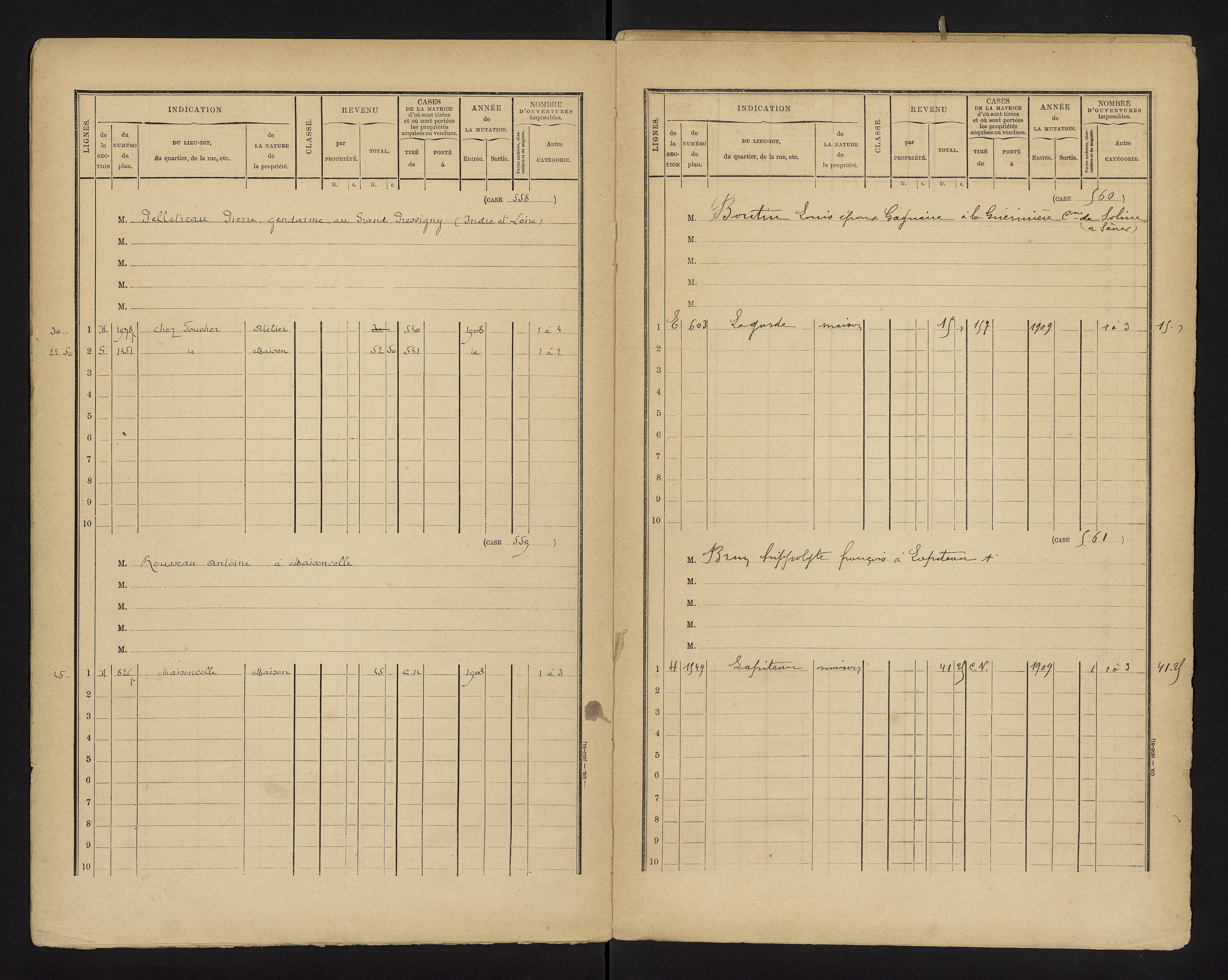 Brux - FRAD086_cadastre Cases 1-570 