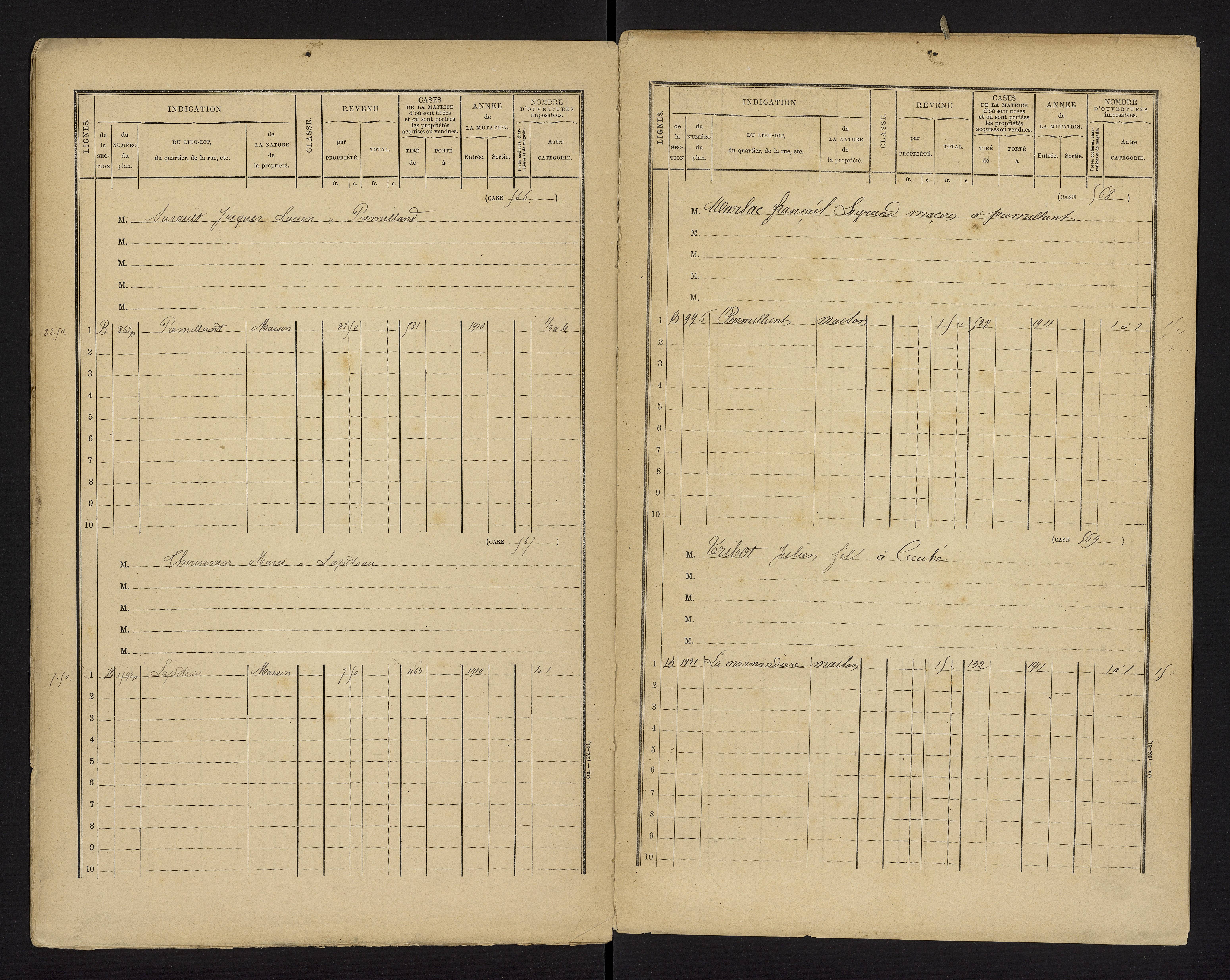 Brux - FRAD086_cadastre Cases 1-570 