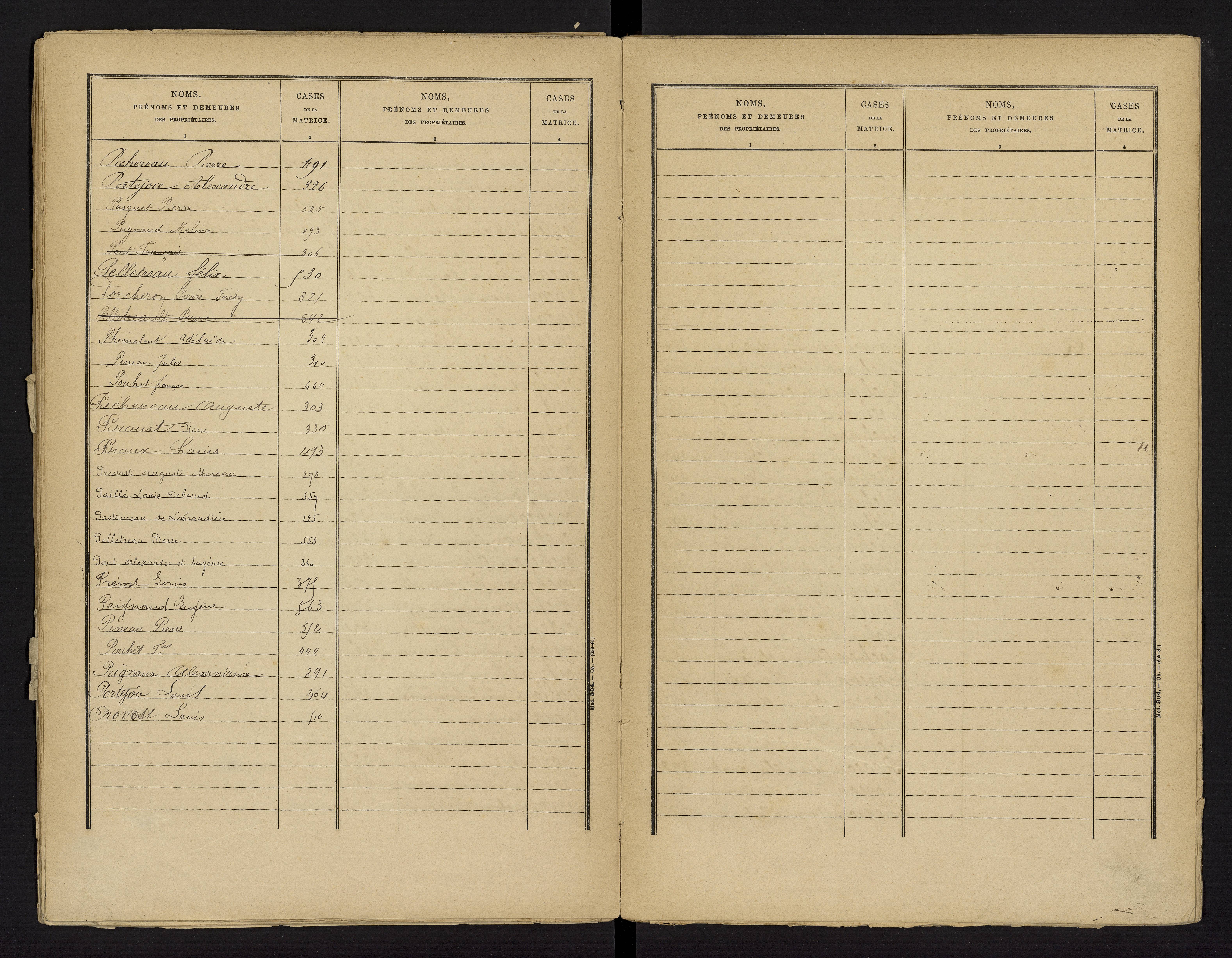 Brux - FRAD086_cadastre Cases 1-570 