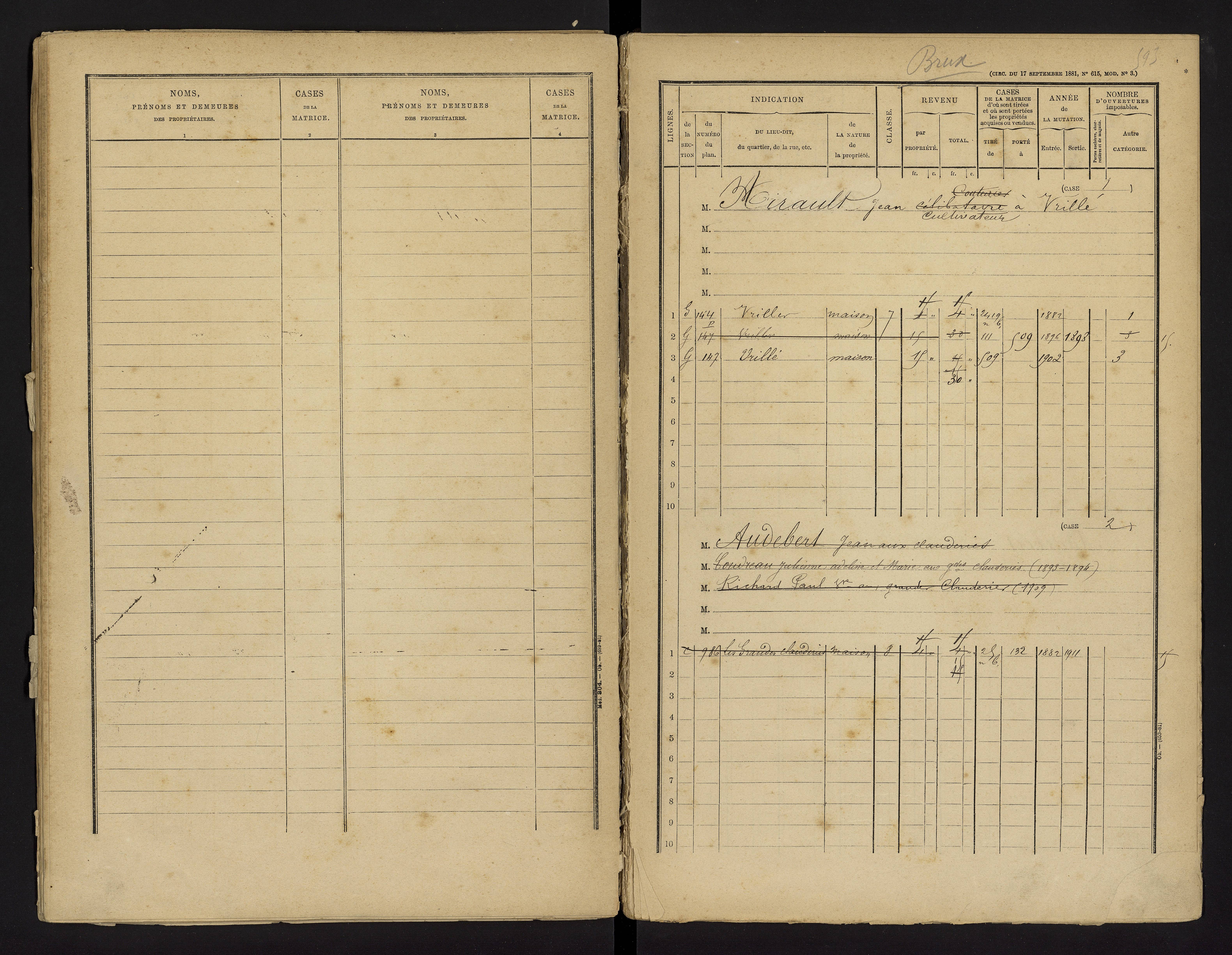 Brux - FRAD086_cadastre Cases 1-570 