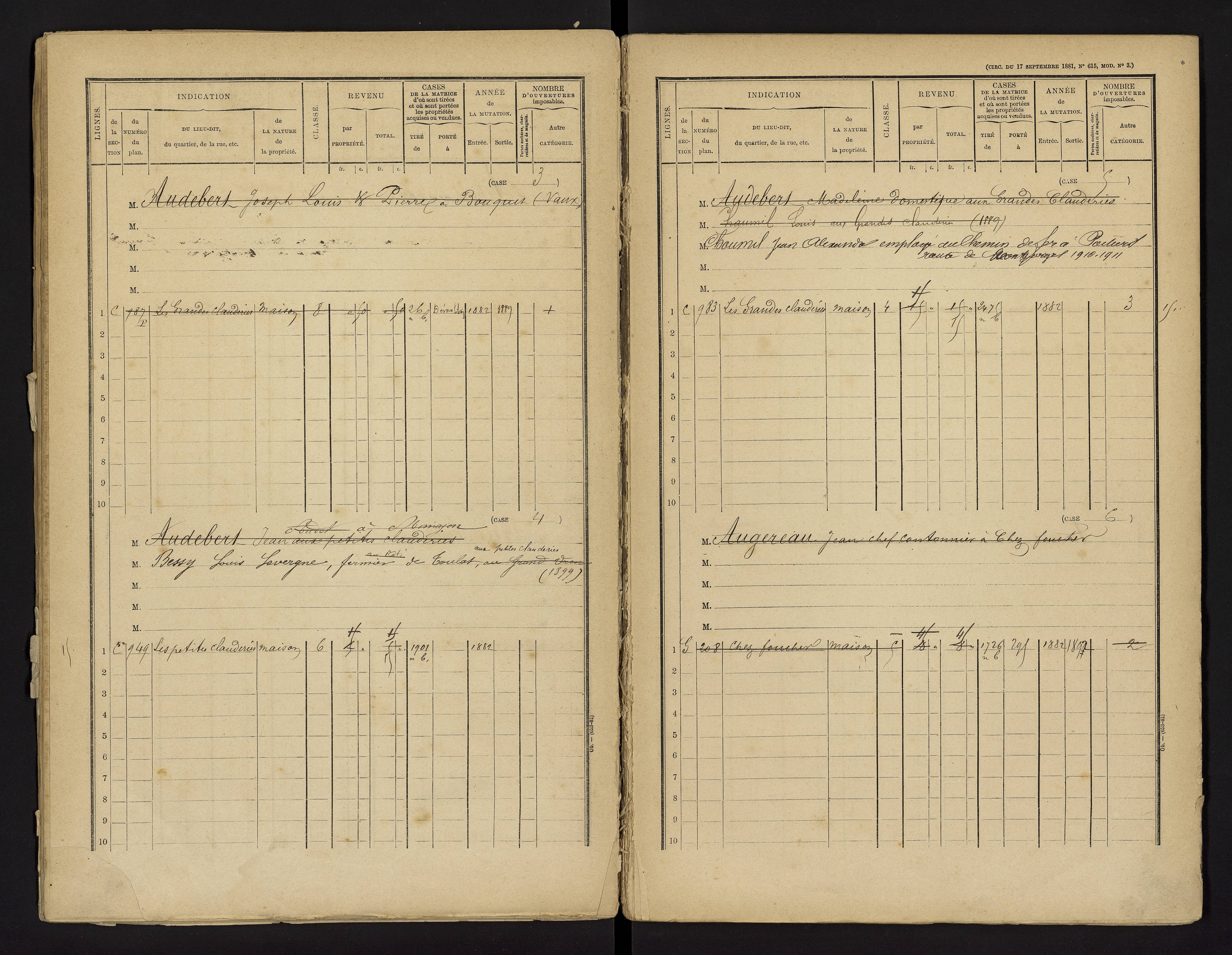 Brux - FRAD086_cadastre Cases 1-570 