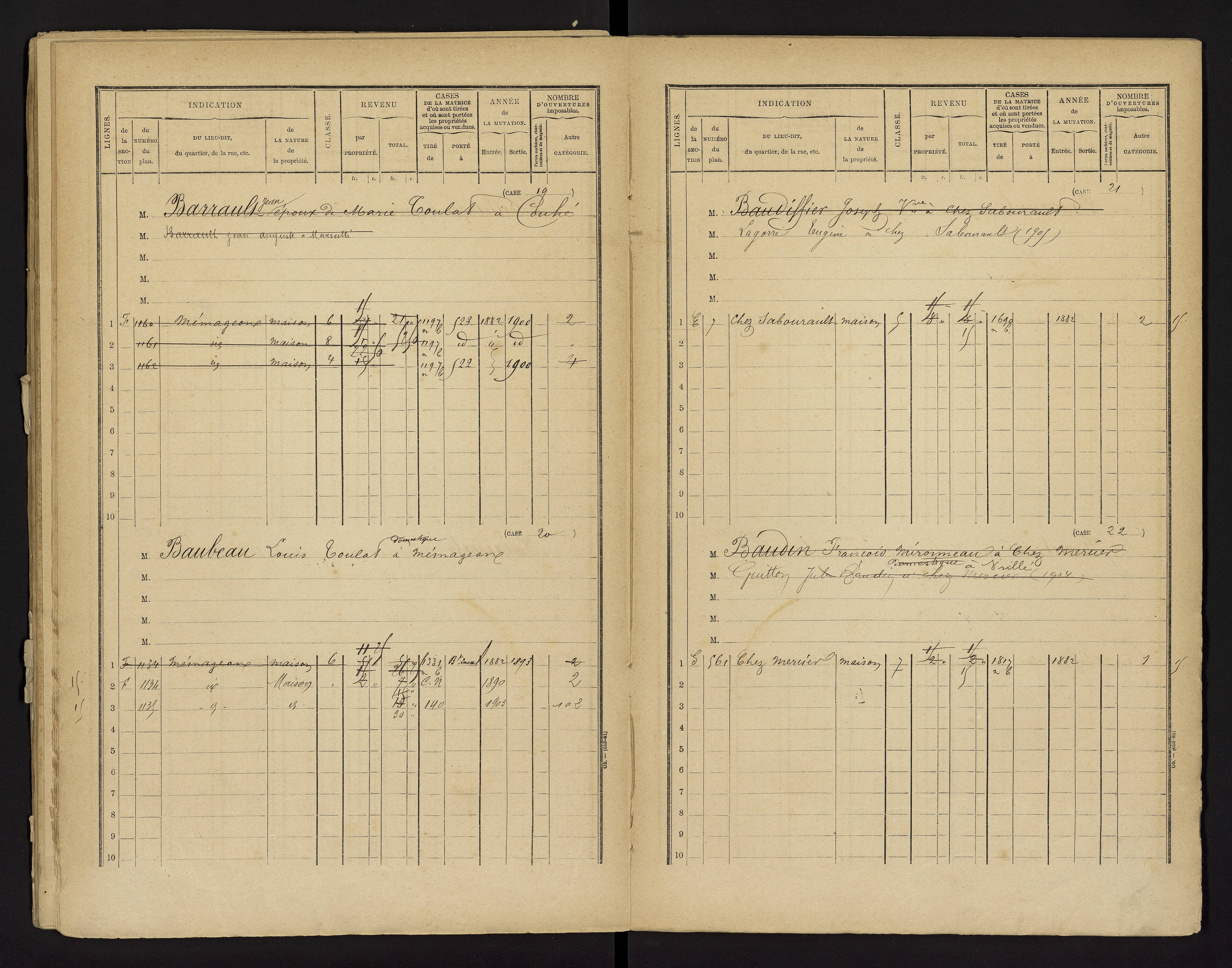 Brux - FRAD086_cadastre Cases 1-570 
