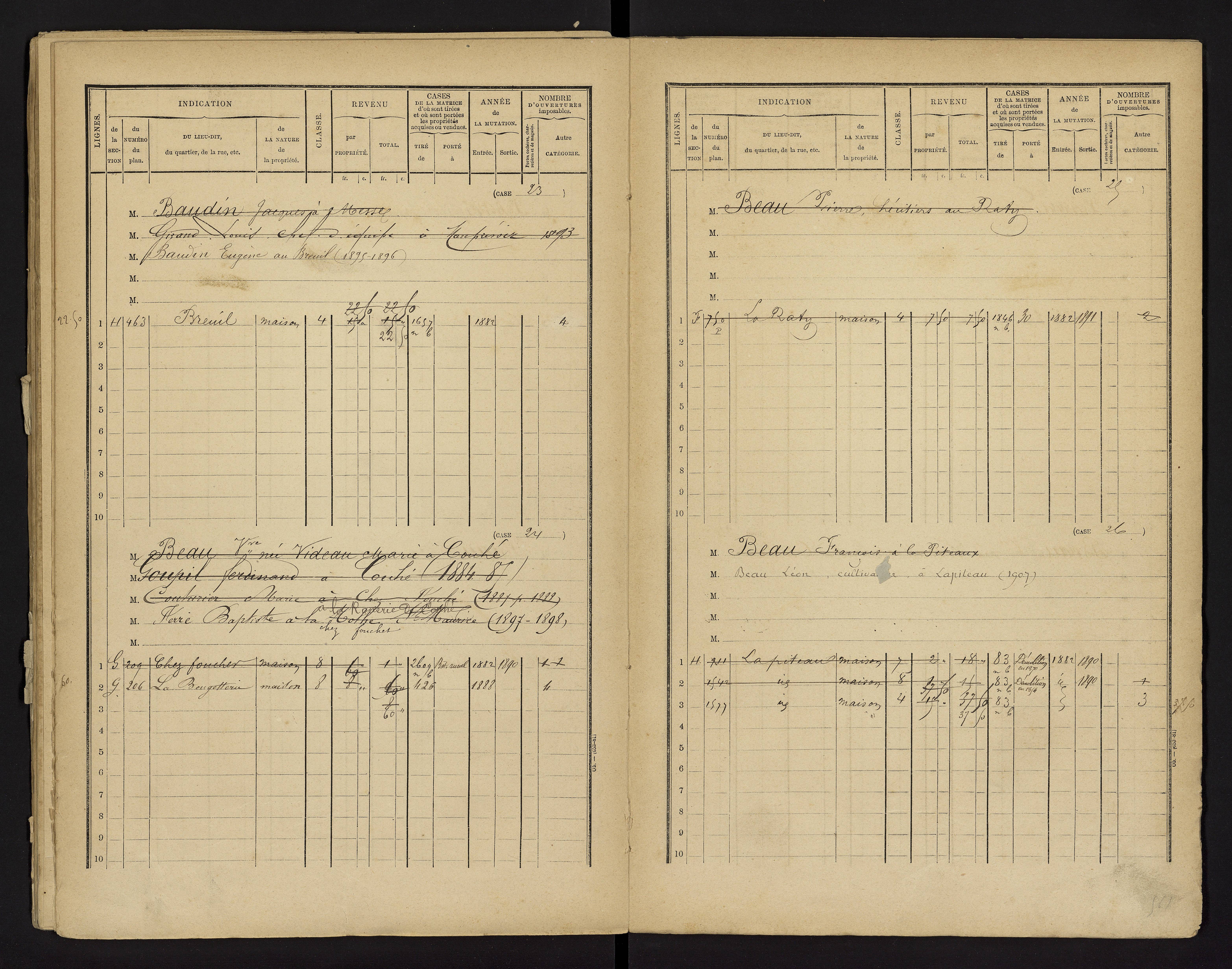 Brux - FRAD086_cadastre Cases 1-570 