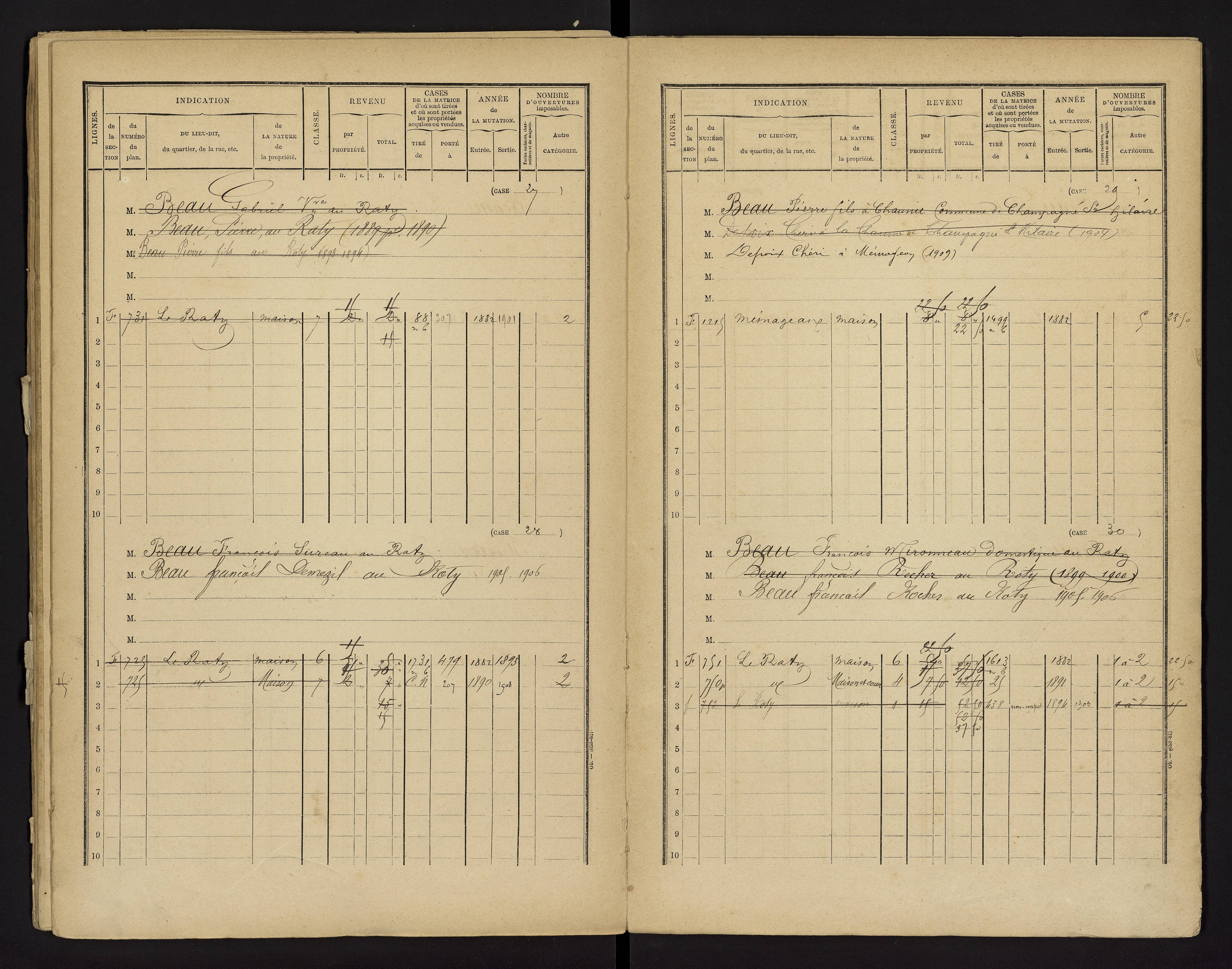 Brux - FRAD086_cadastre Cases 1-570 
