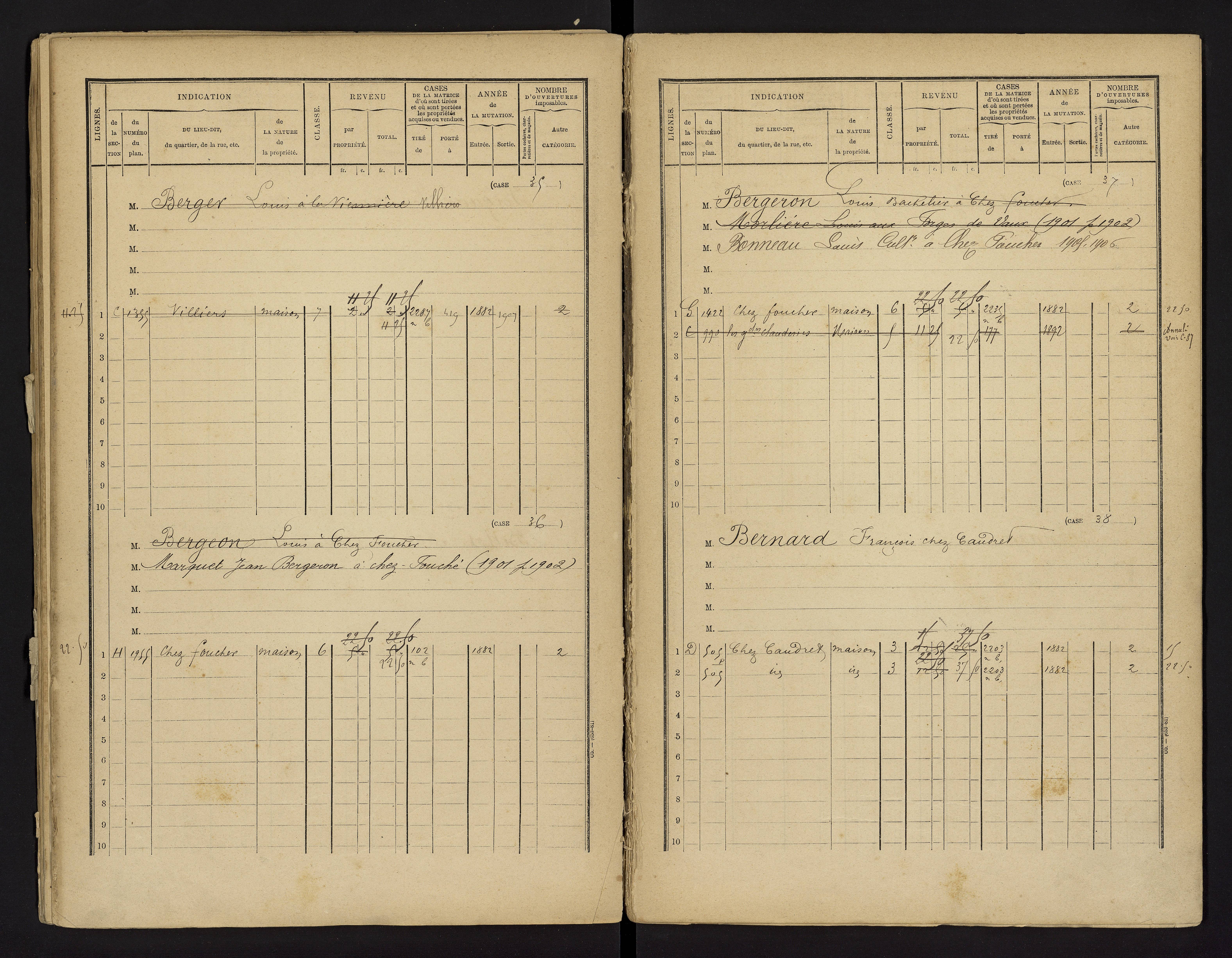 Brux - FRAD086_cadastre Cases 1-570 
