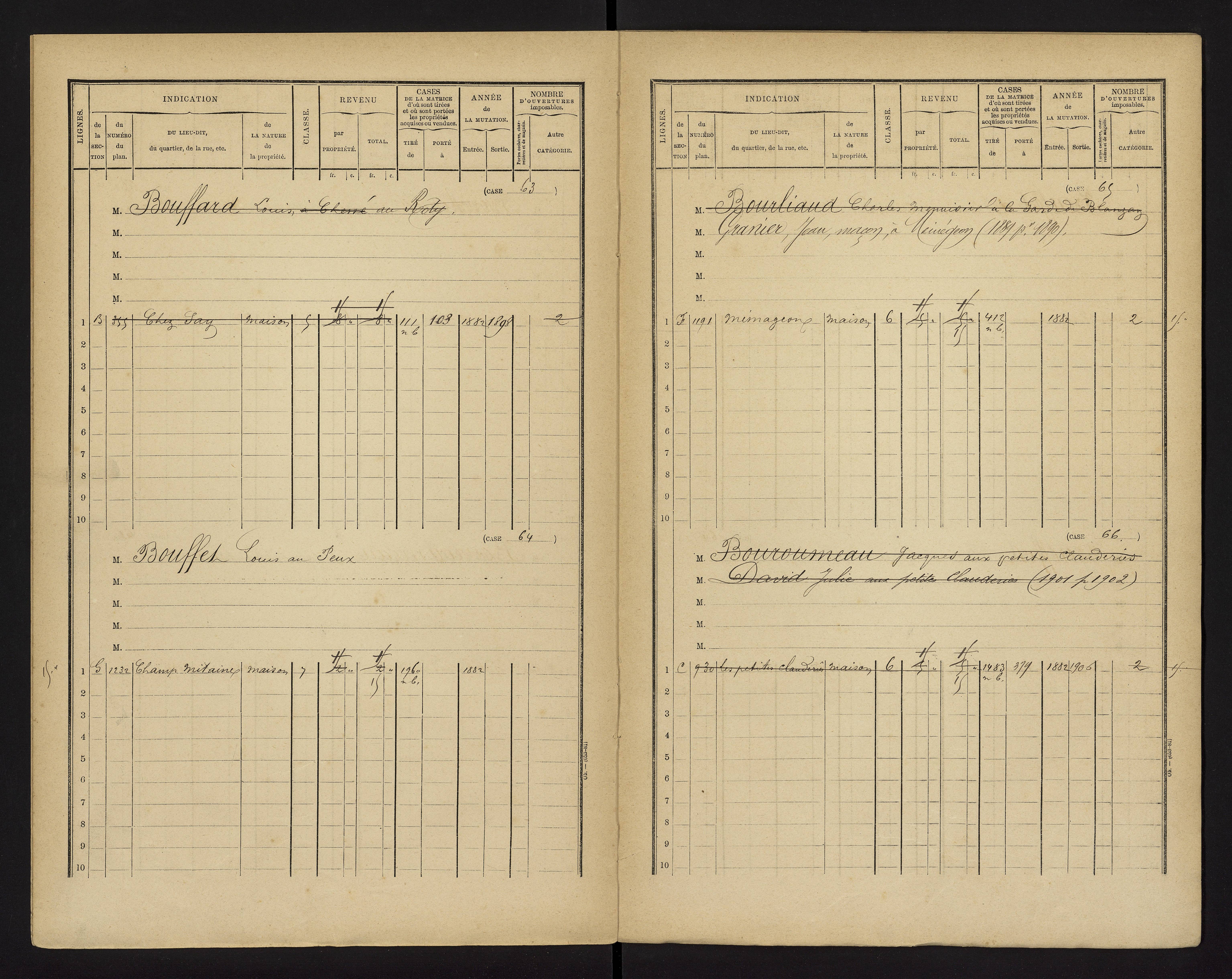 Brux - FRAD086_cadastre Cases 1-570 