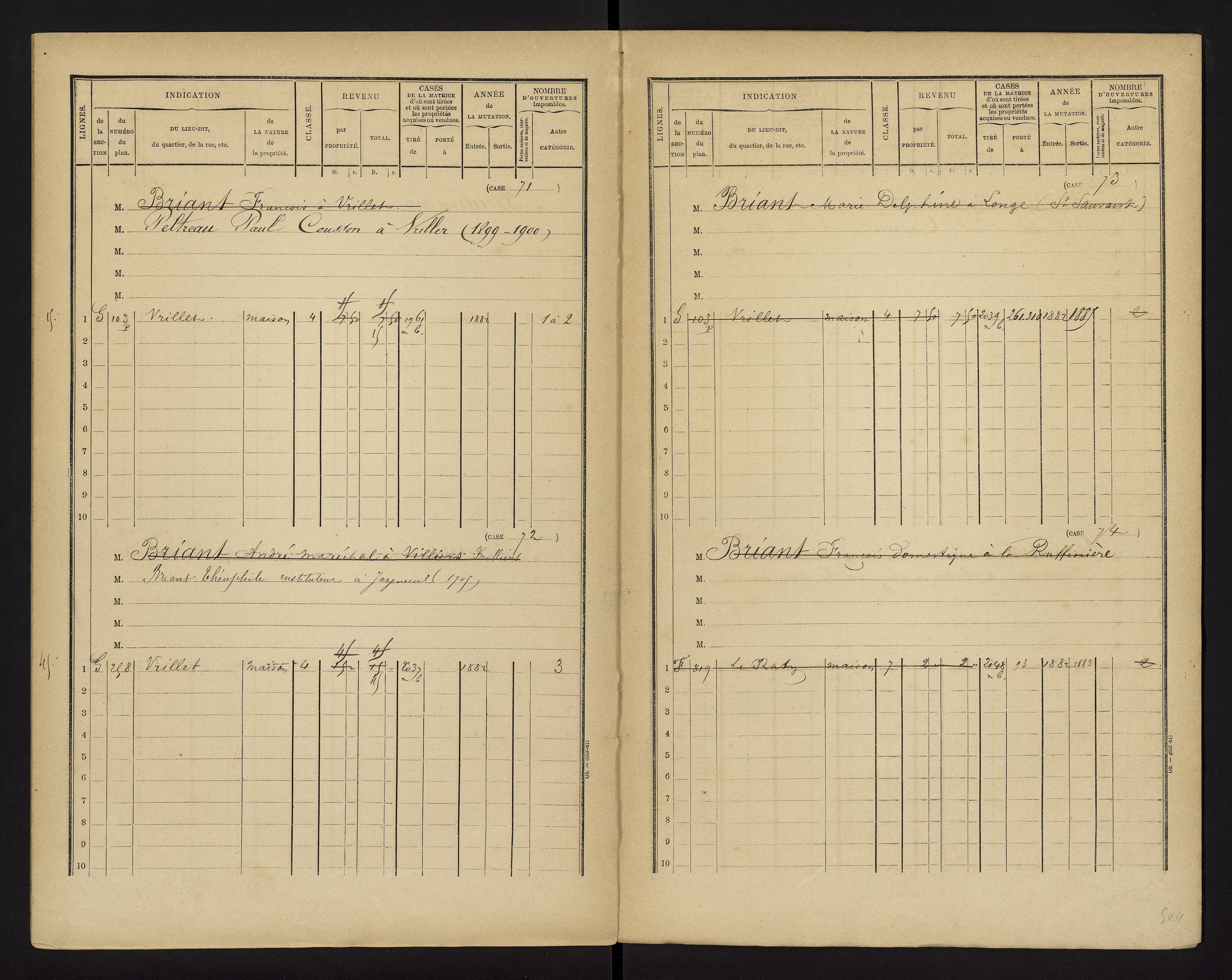 Brux - FRAD086_cadastre Cases 1-570 