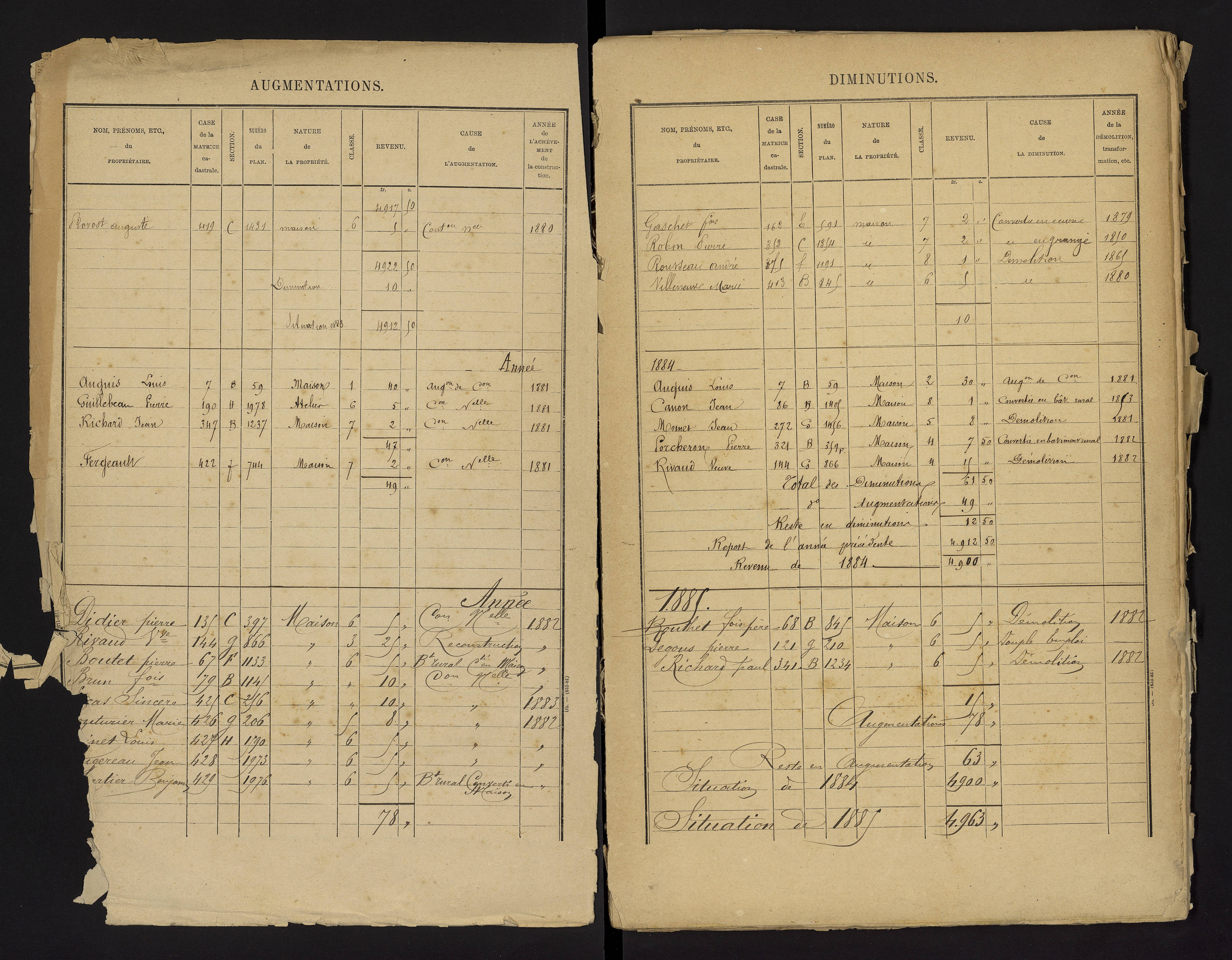 Brux - FRAD086_cadastre Cases 1-570 