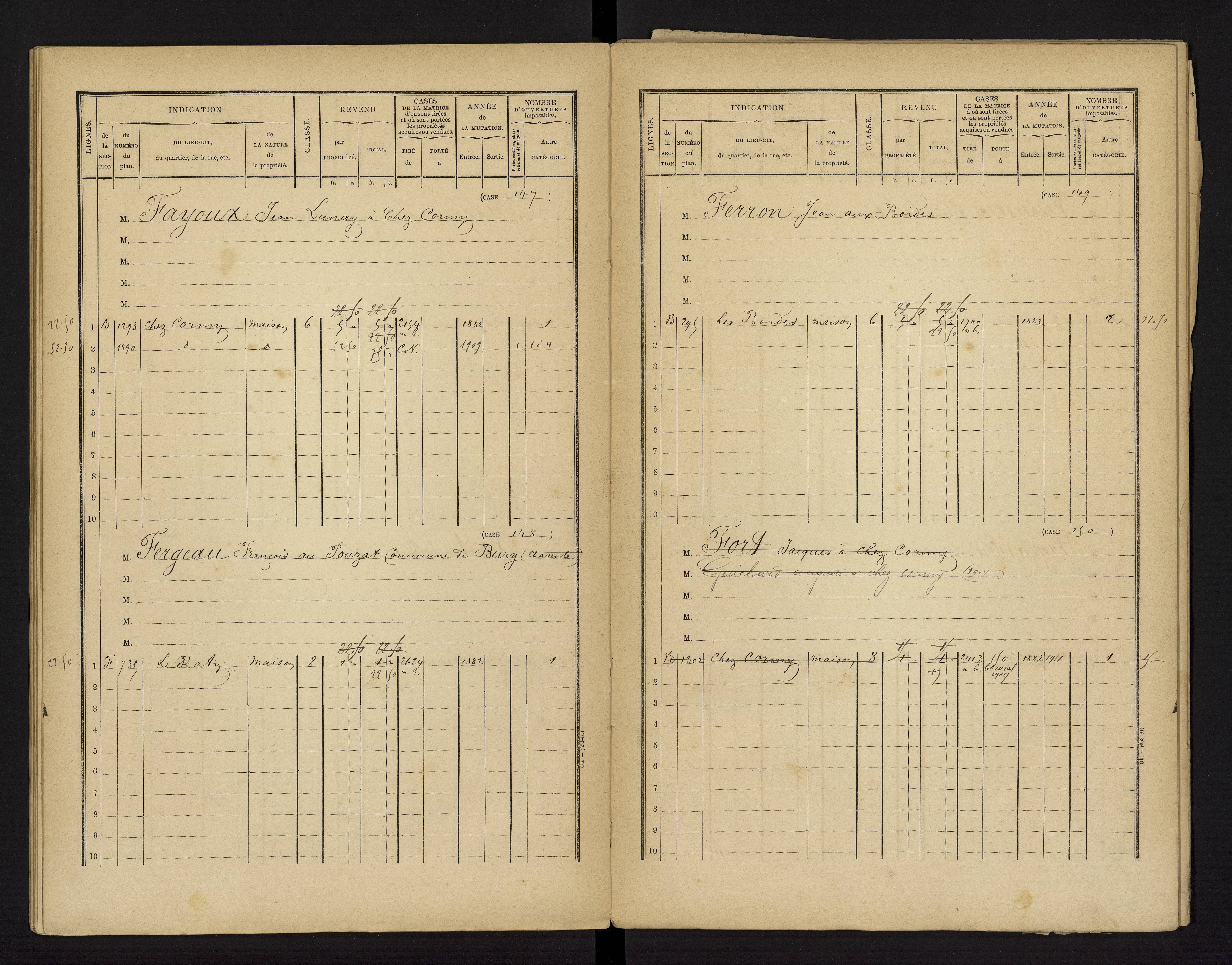 Brux - FRAD086_cadastre Cases 1-570 