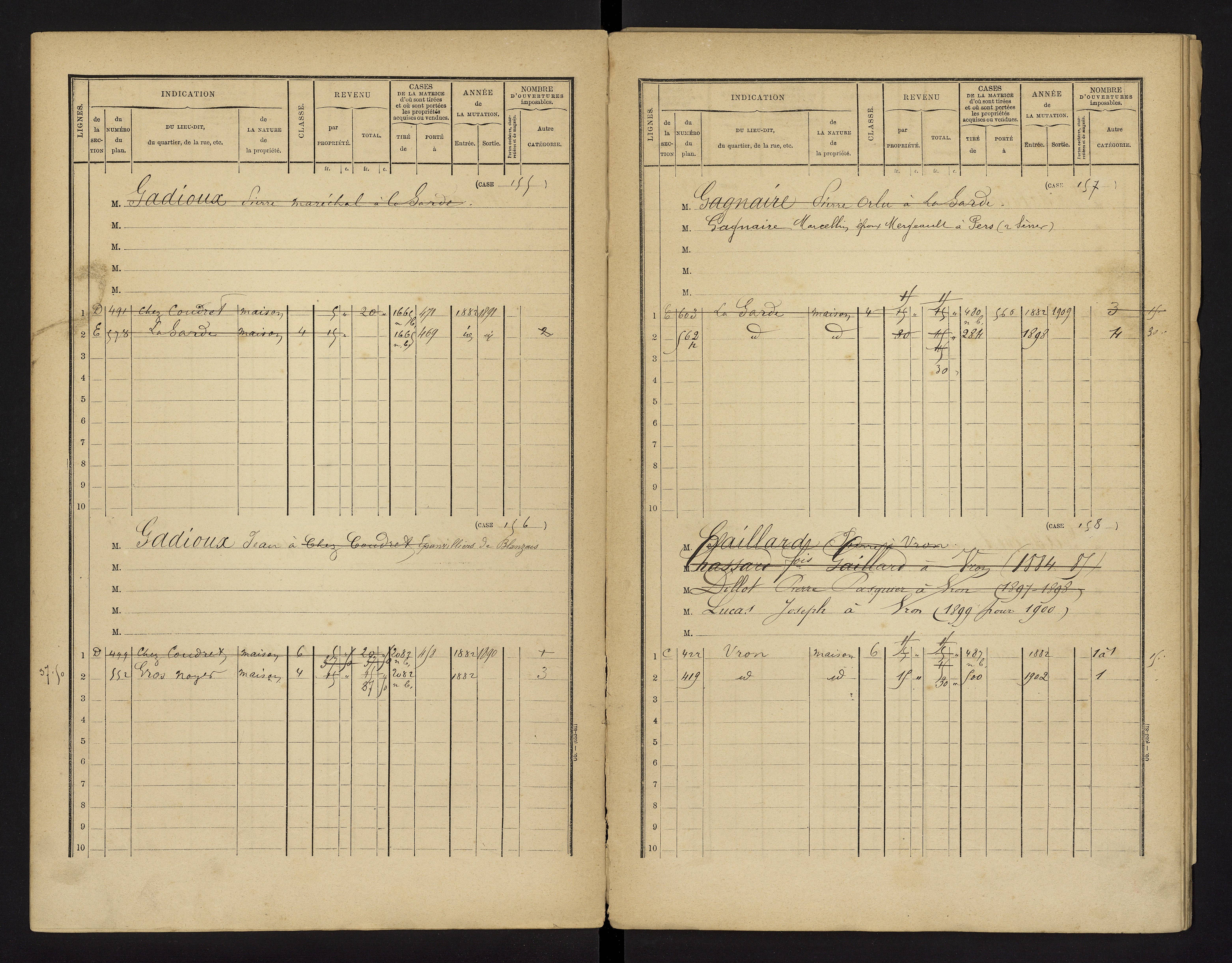 Brux - FRAD086_cadastre Cases 1-570 
