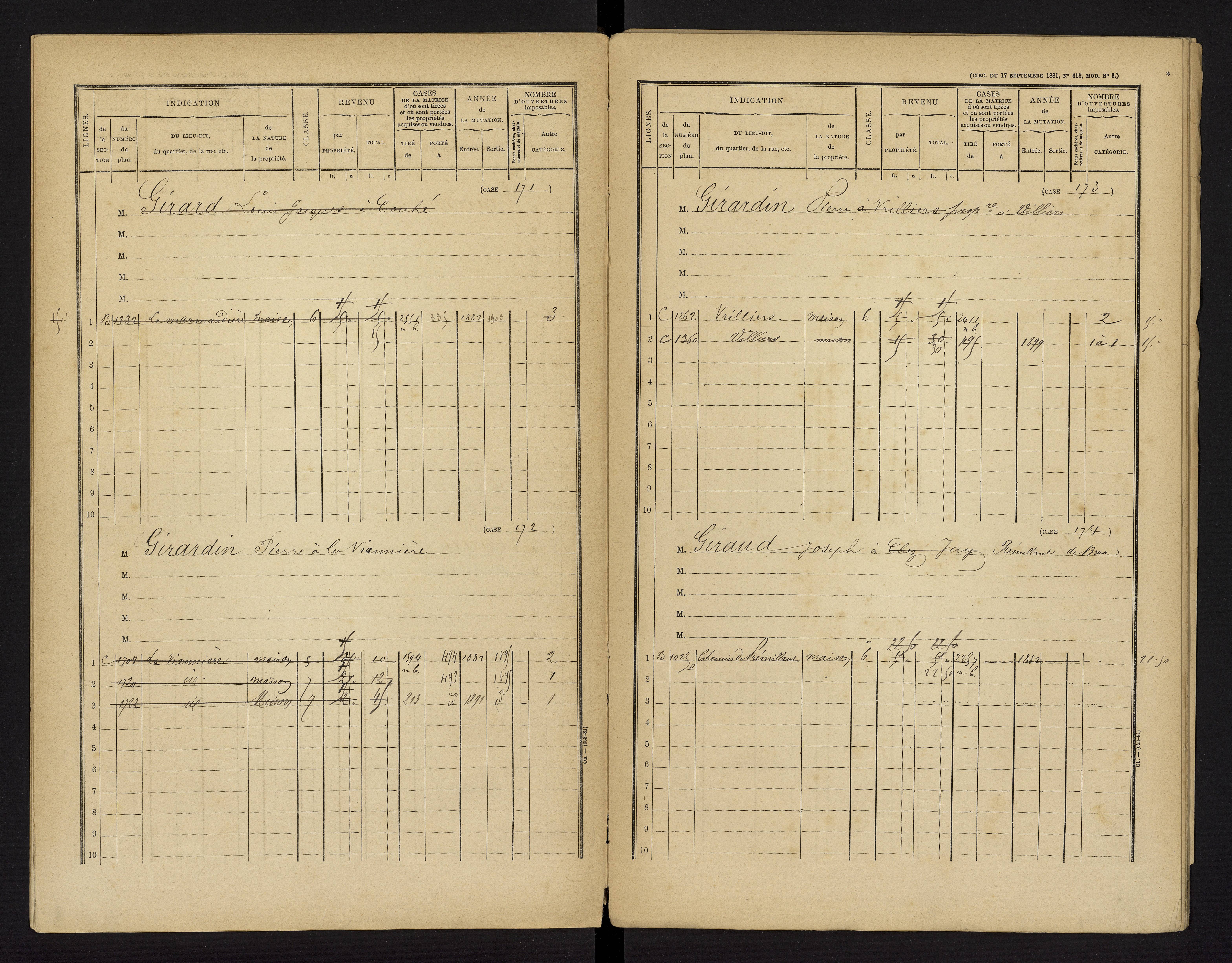 Brux - FRAD086_cadastre Cases 1-570 