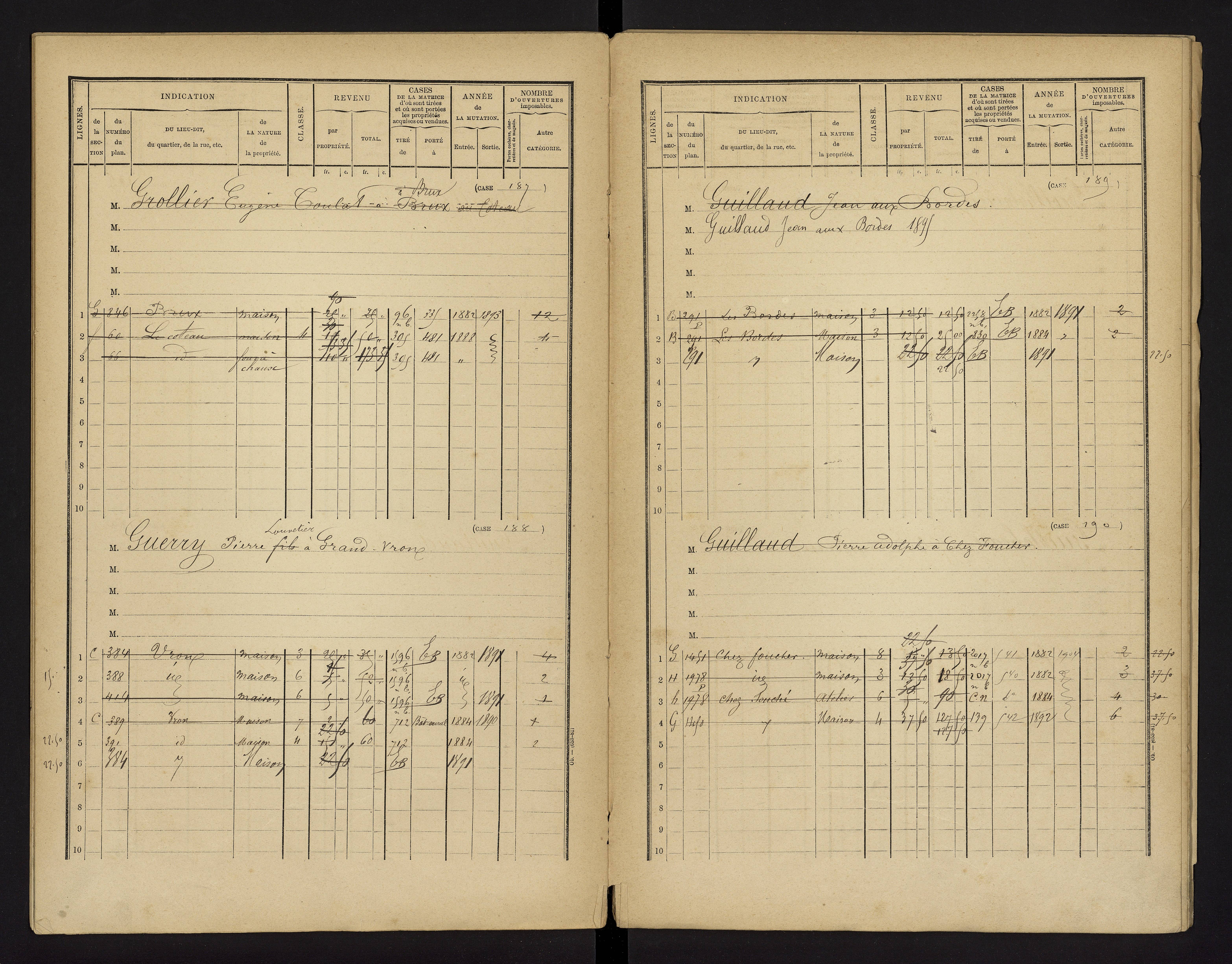 Brux - FRAD086_cadastre Cases 1-570 
