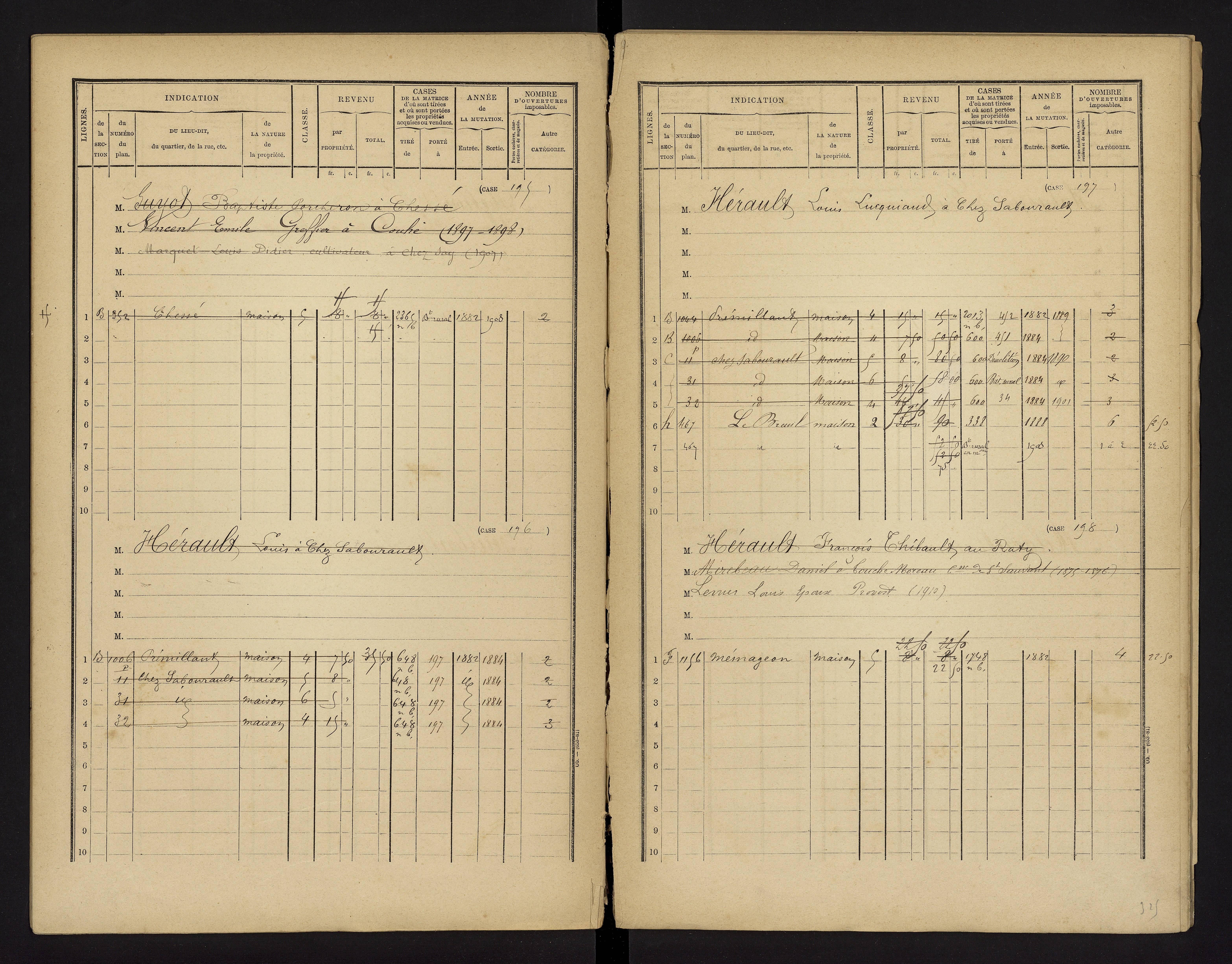 Brux - FRAD086_cadastre Cases 1-570 