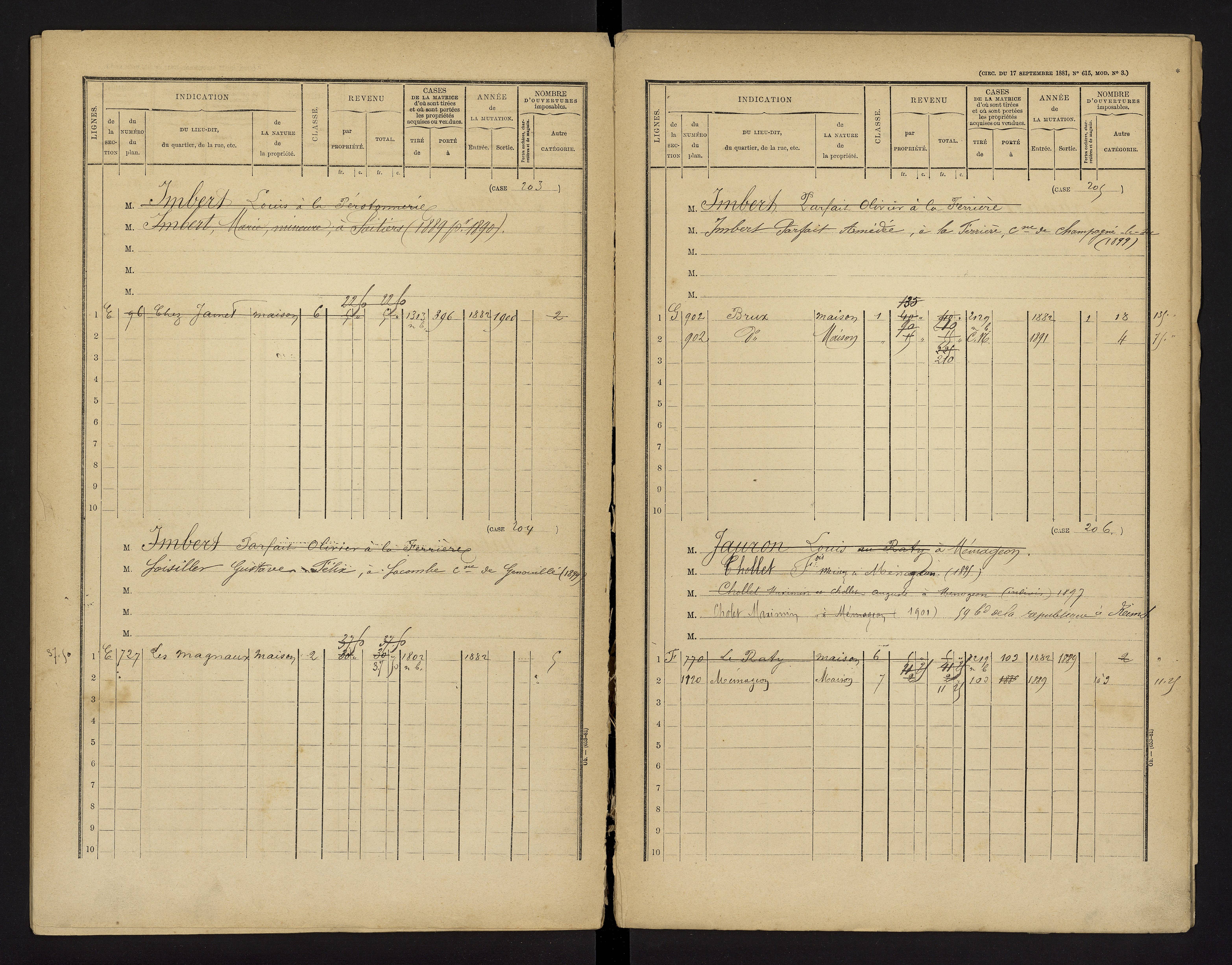 Brux - FRAD086_cadastre Cases 1-570 