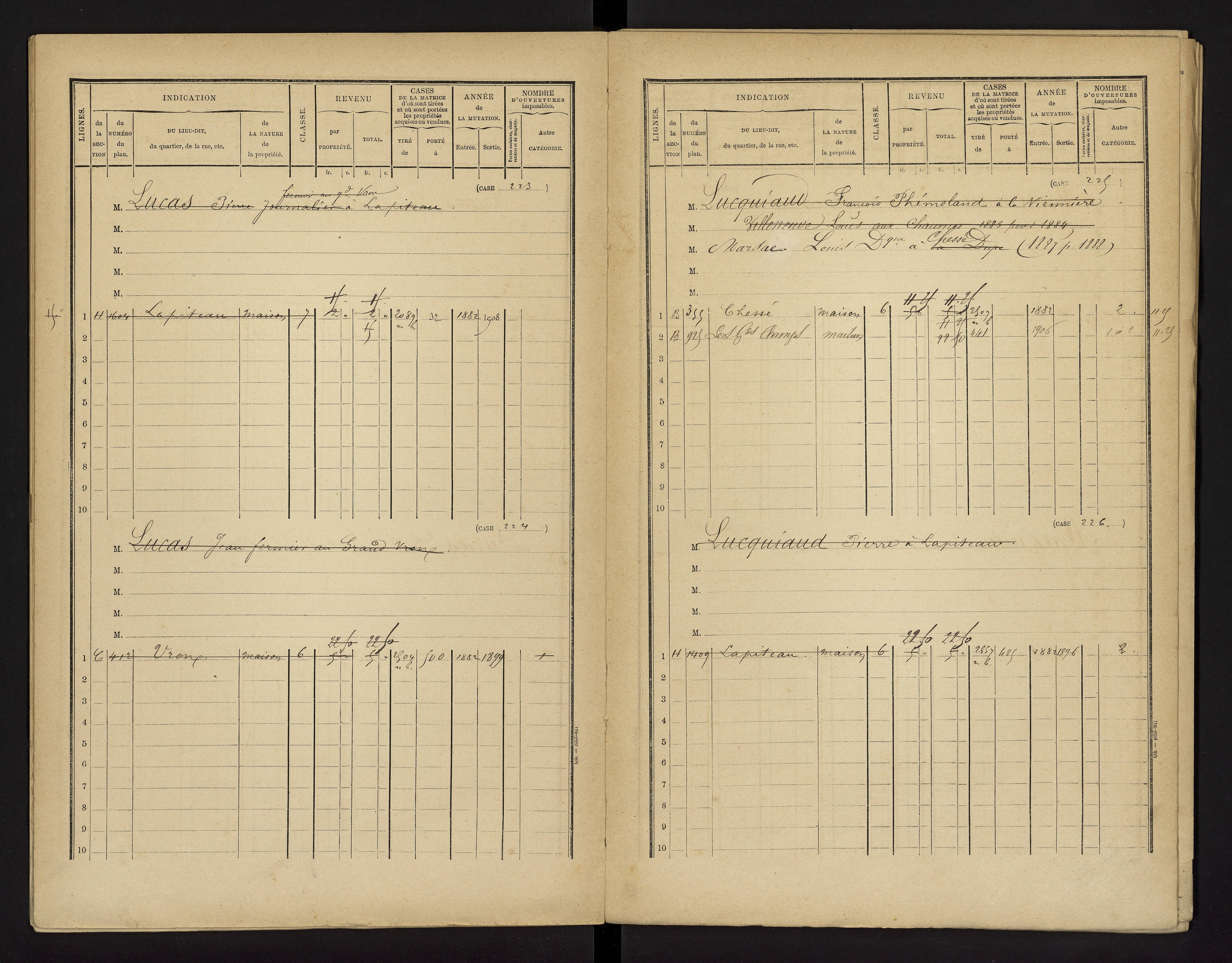 Brux - FRAD086_cadastre Cases 1-570 