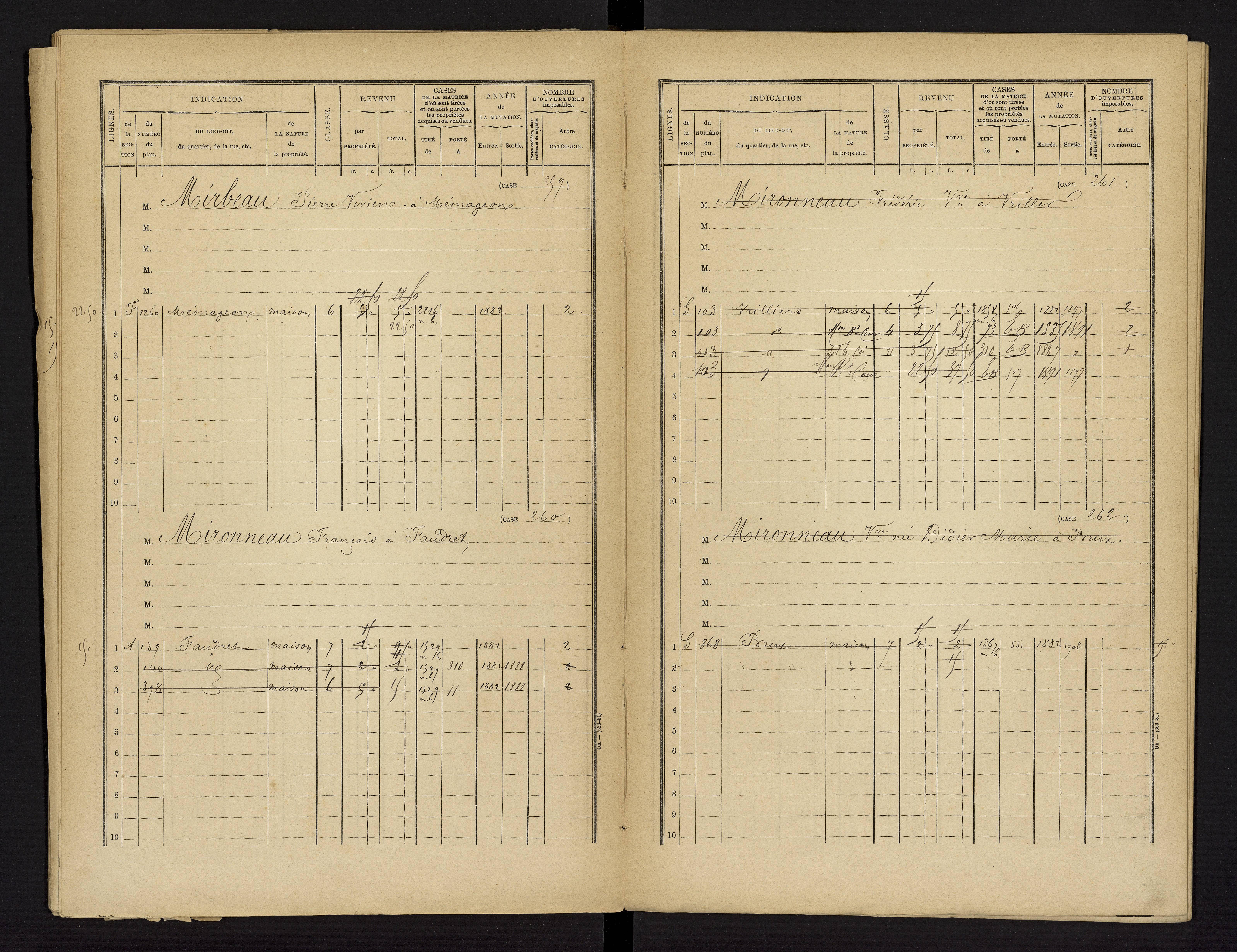Brux - FRAD086_cadastre Cases 1-570 