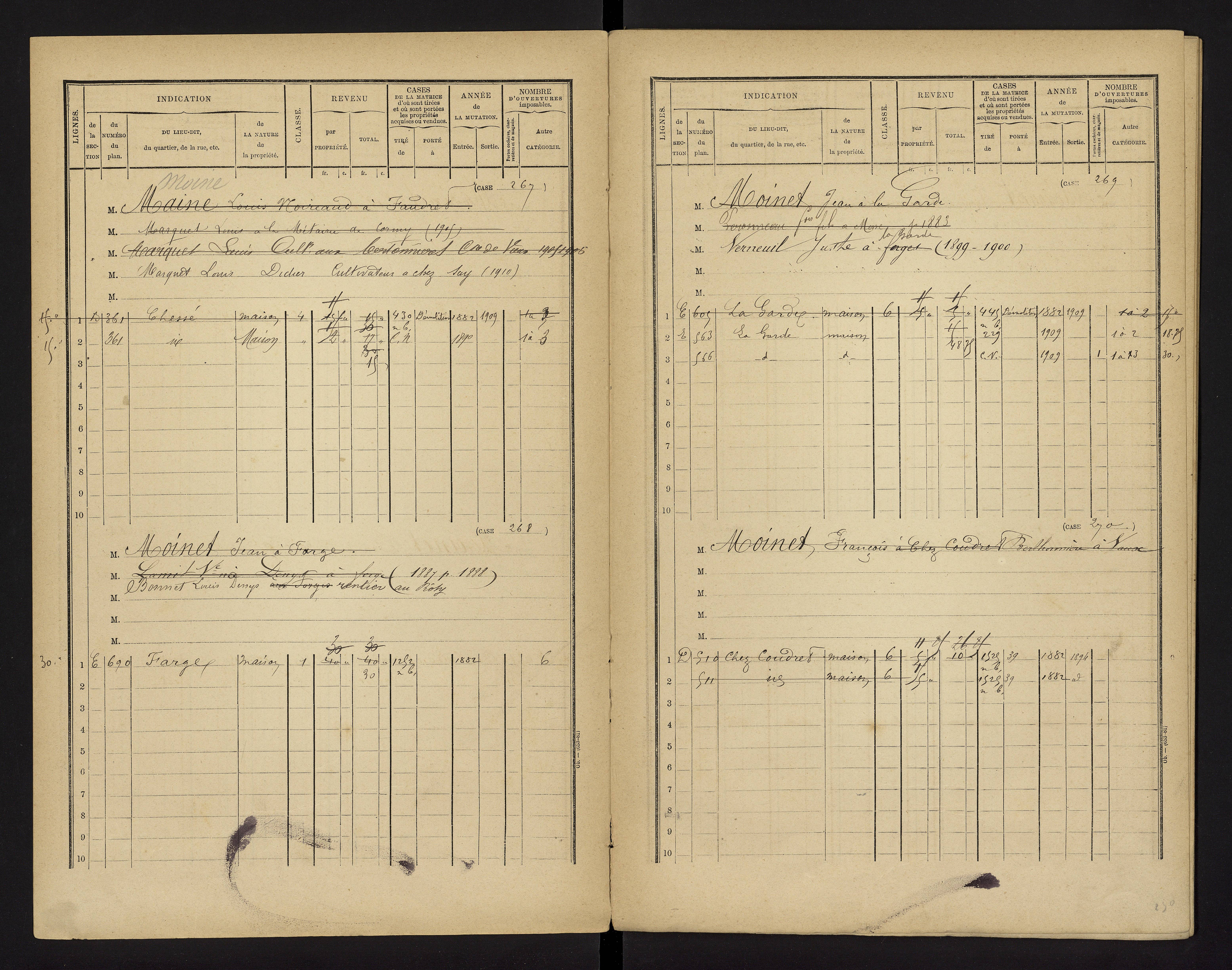 Brux - FRAD086_cadastre Cases 1-570 