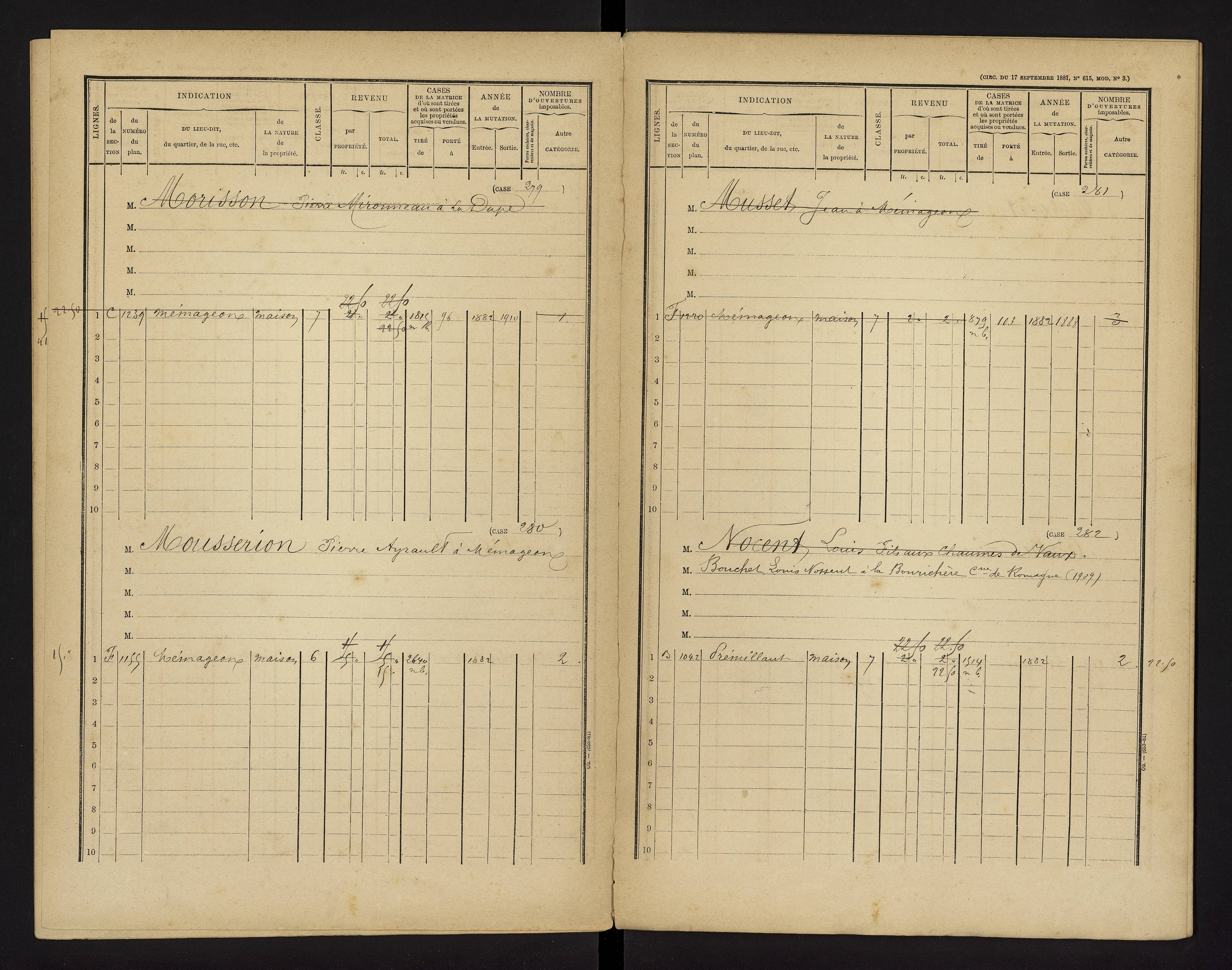 Brux - FRAD086_cadastre Cases 1-570 