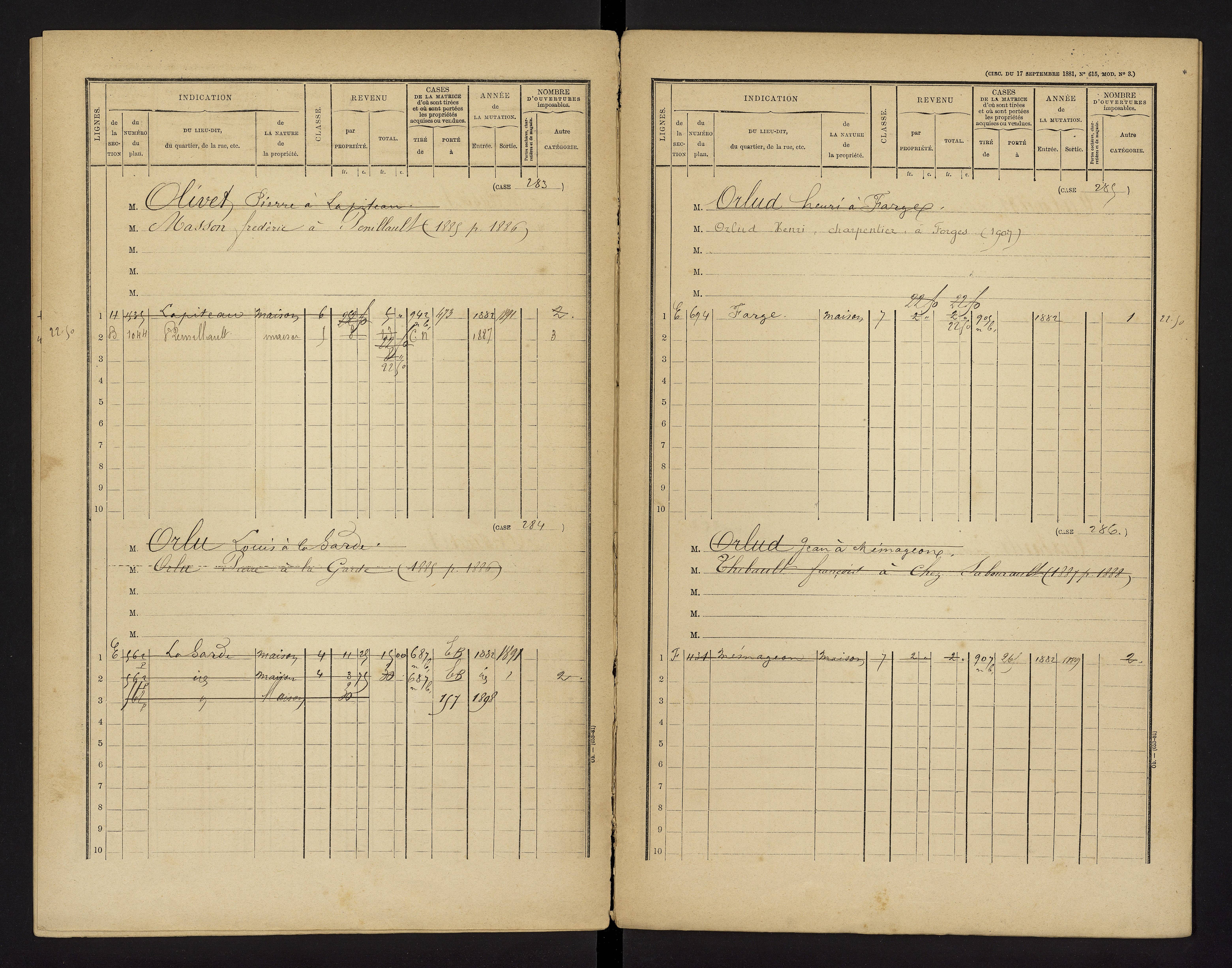 Brux - FRAD086_cadastre Cases 1-570 
