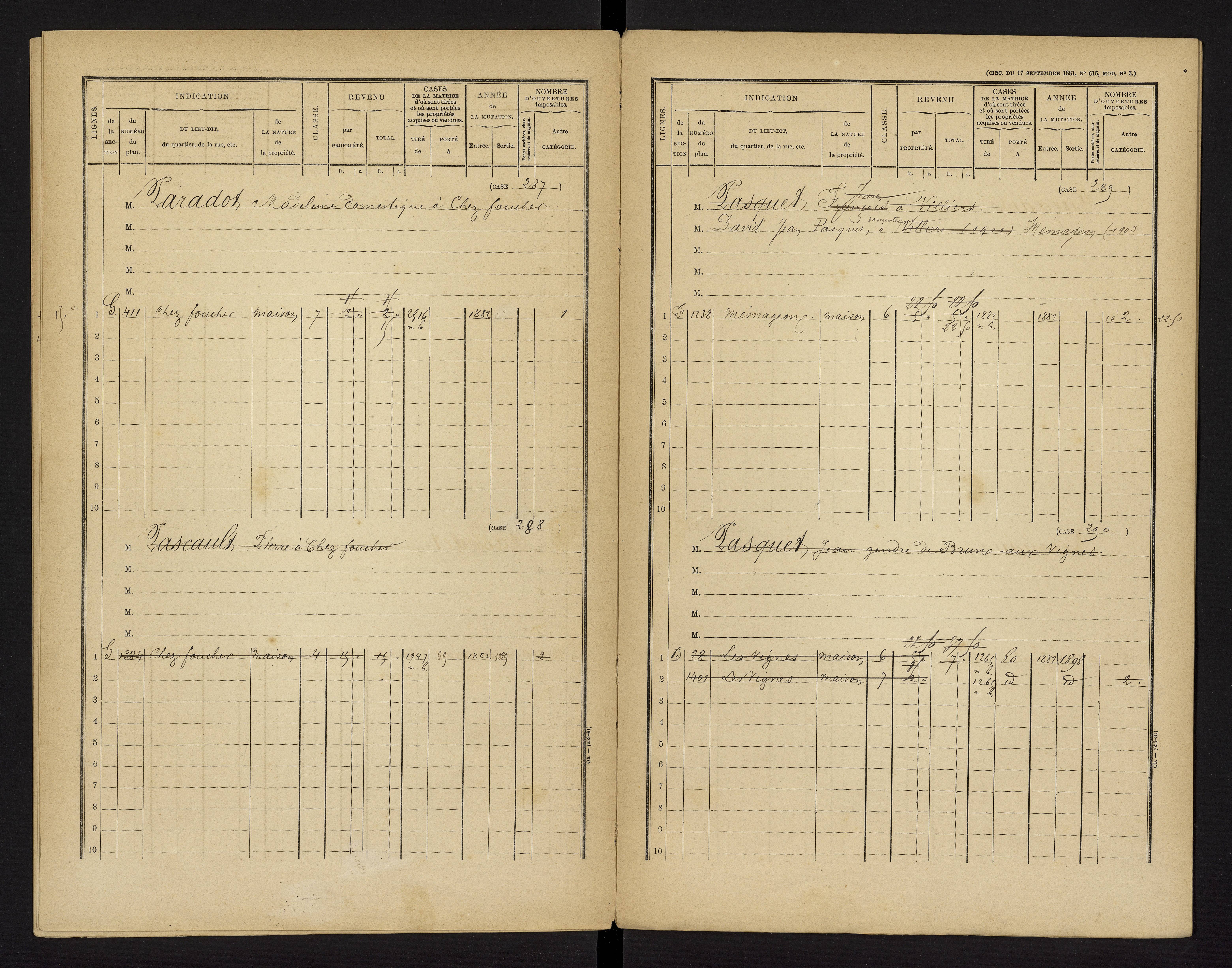 Brux - FRAD086_cadastre Cases 1-570 