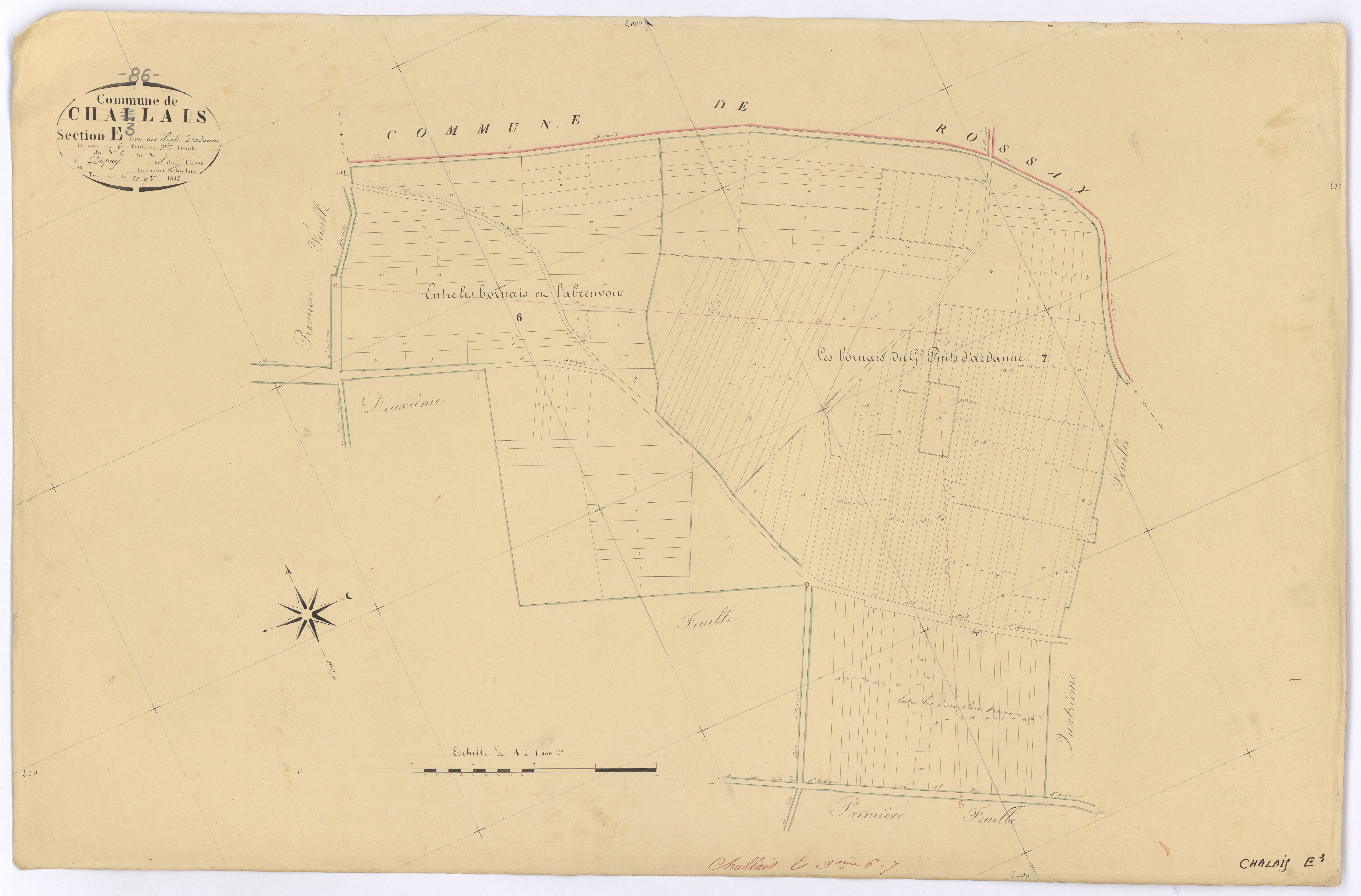 Chalais - FRAD086_cadastre Plans 