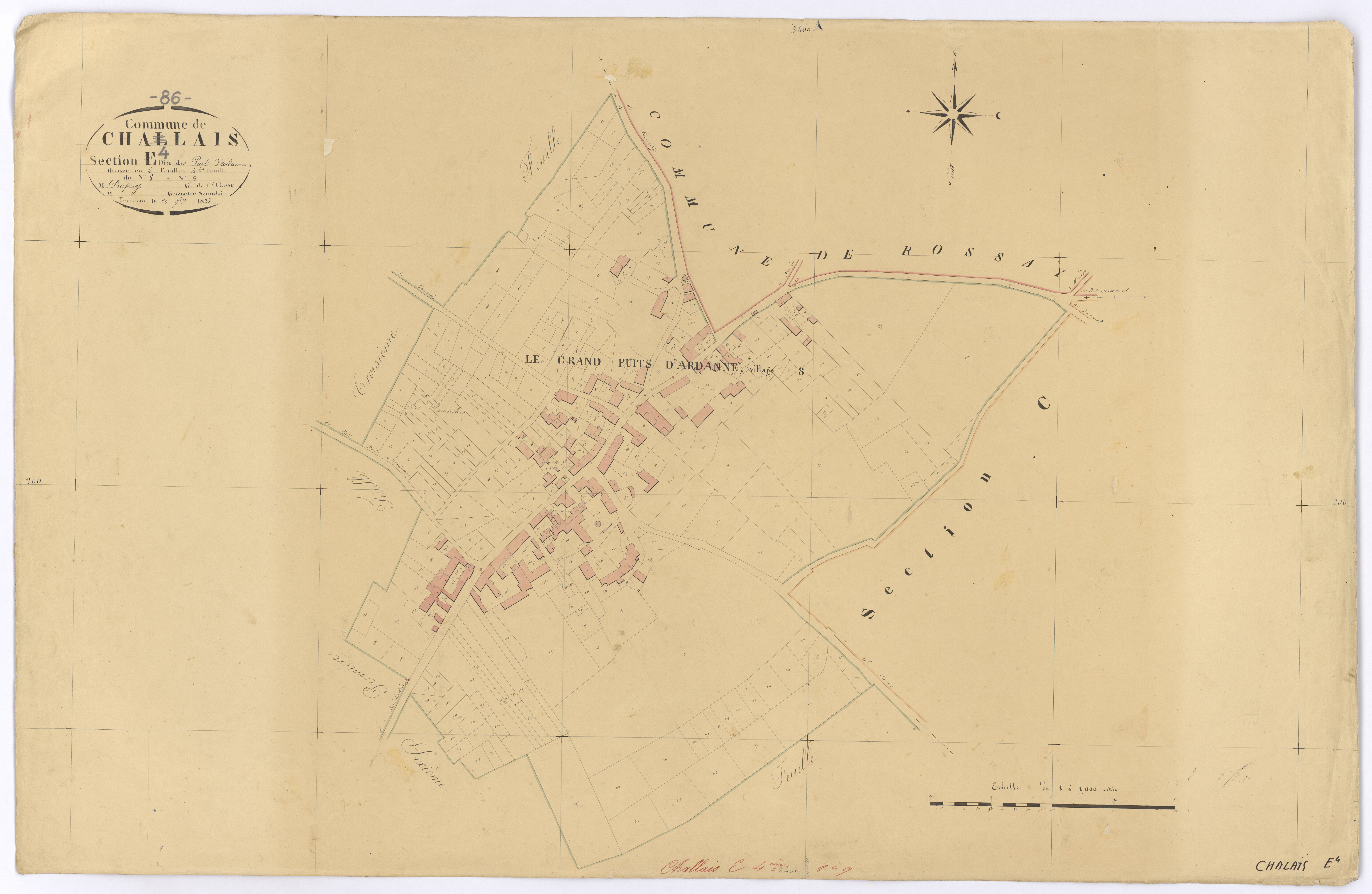 Chalais - FRAD086_cadastre Plans 