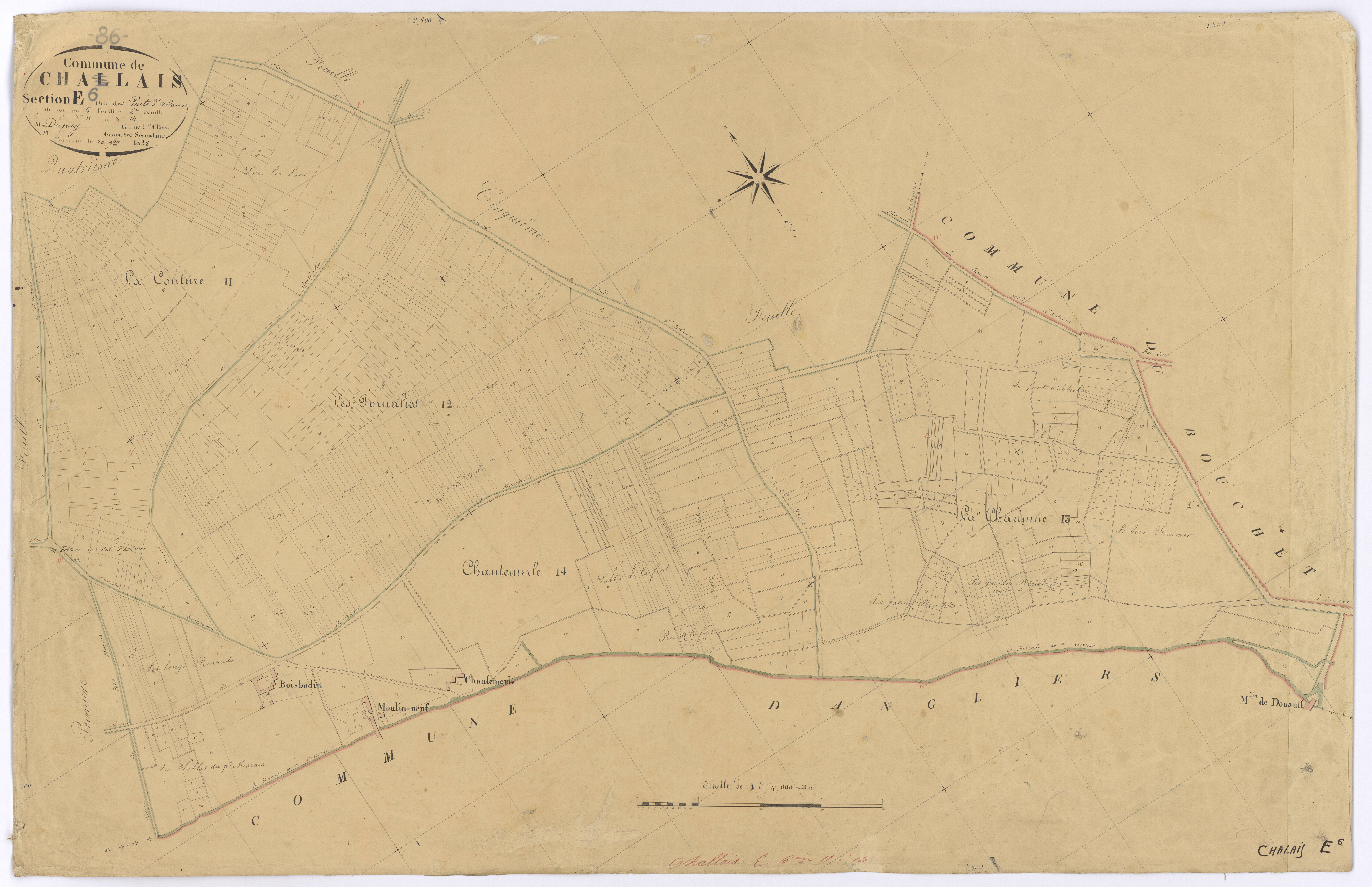 Chalais - FRAD086_cadastre Plans 