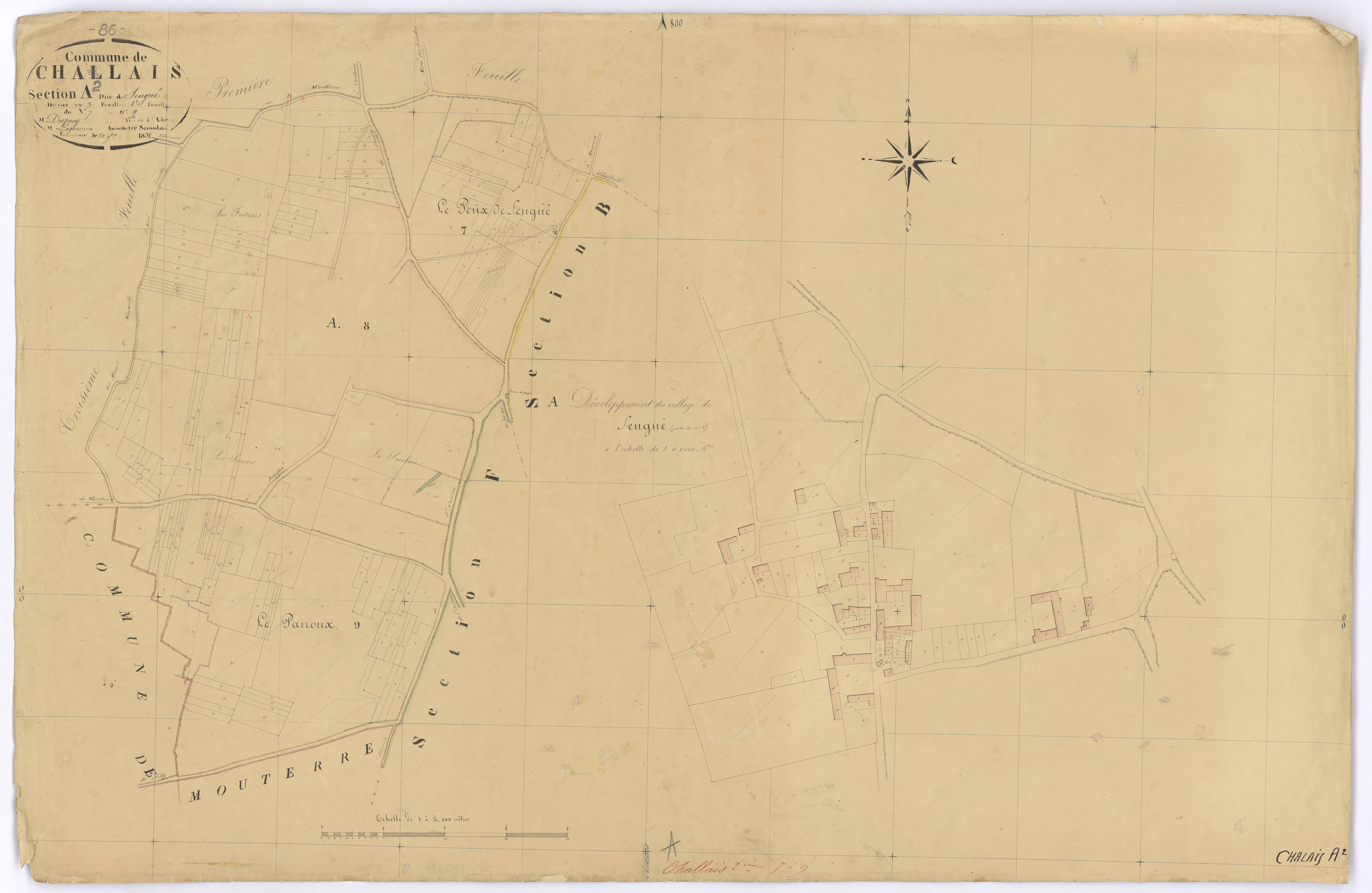 Chalais - FRAD086_cadastre Plans 