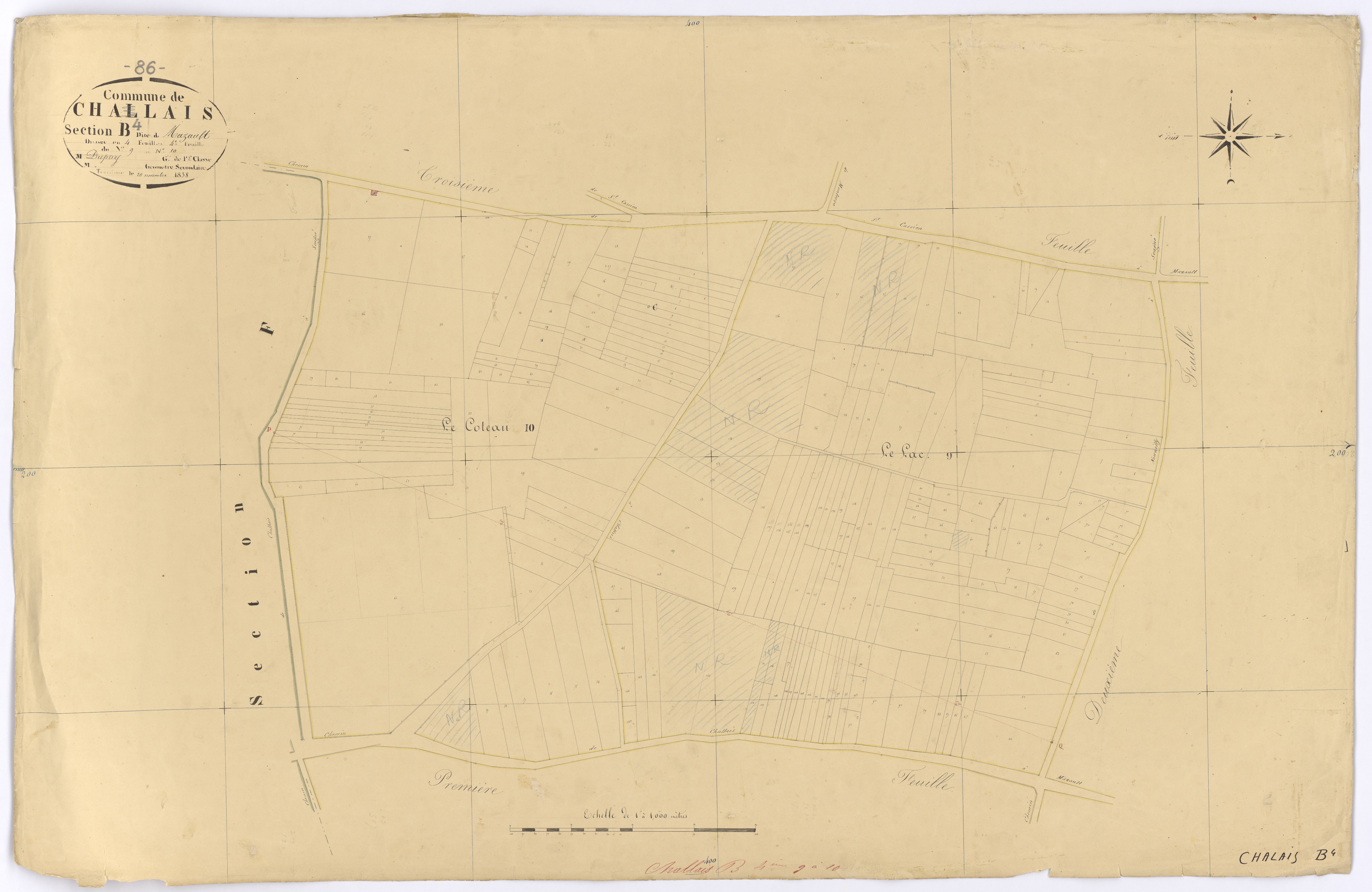 Chalais - FRAD086_cadastre Plans 