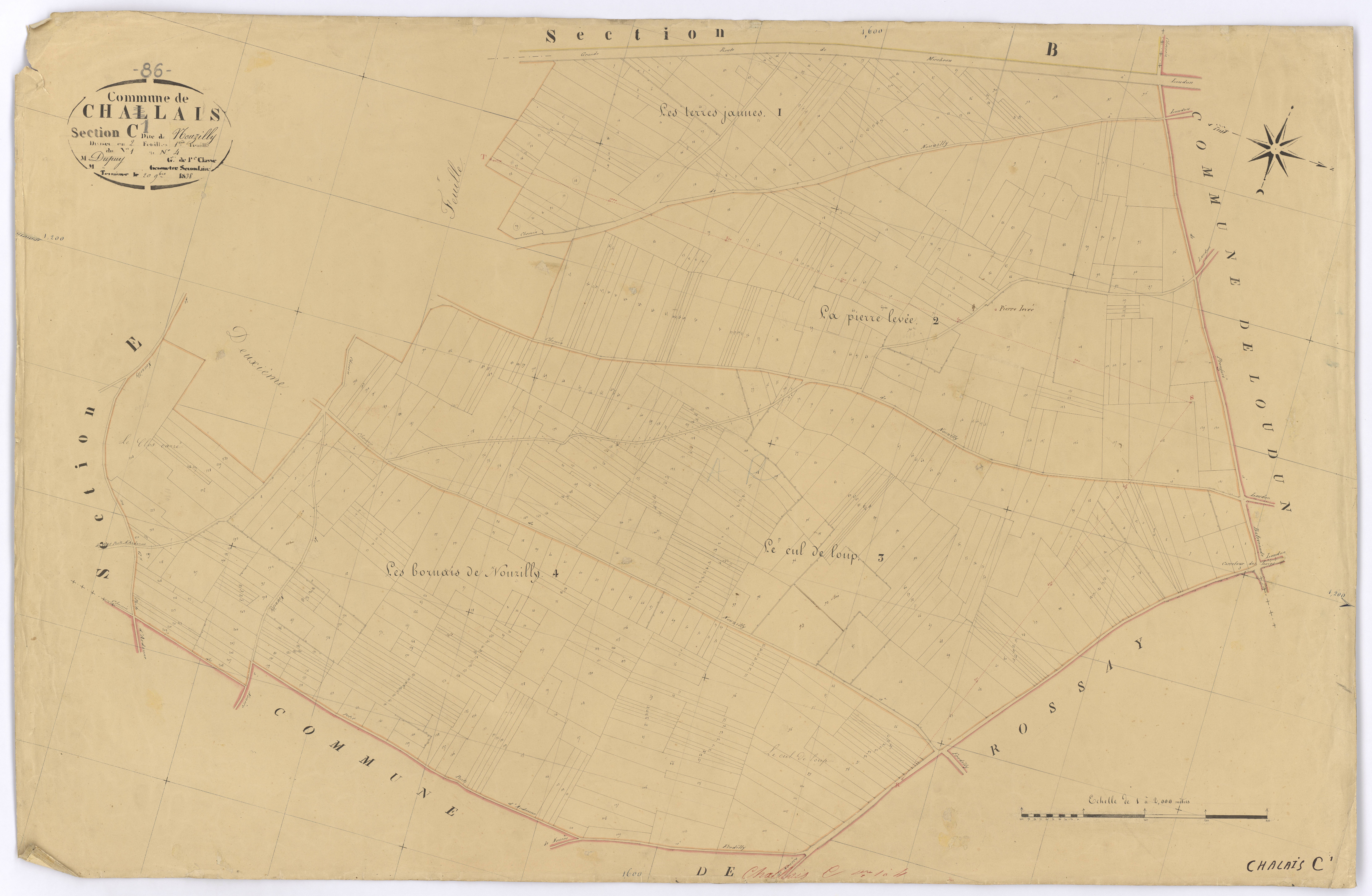 Chalais - FRAD086_cadastre Plans 