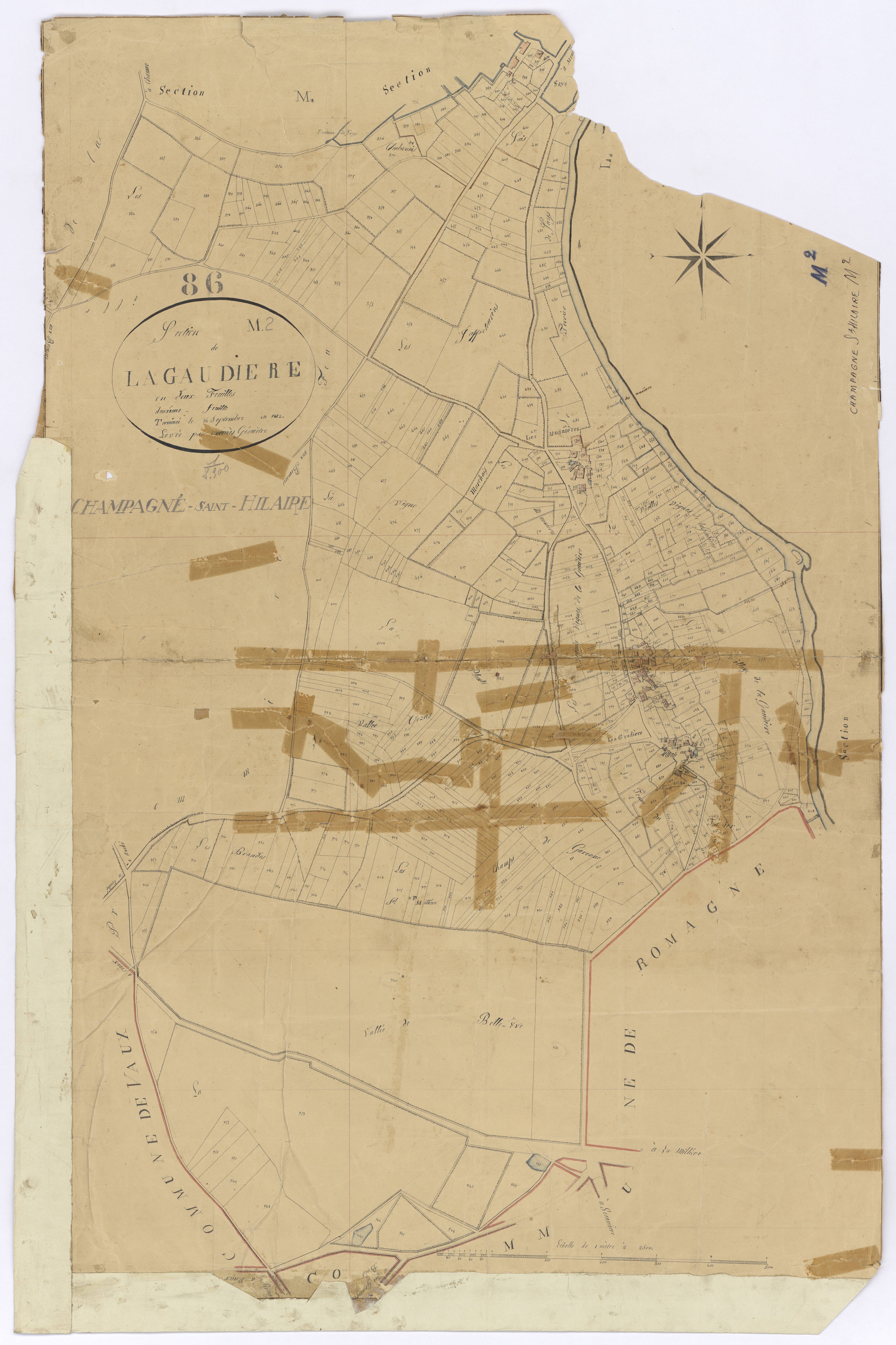 Champagné-Saint-Hilaire - FRAD086_cadastre Plans 