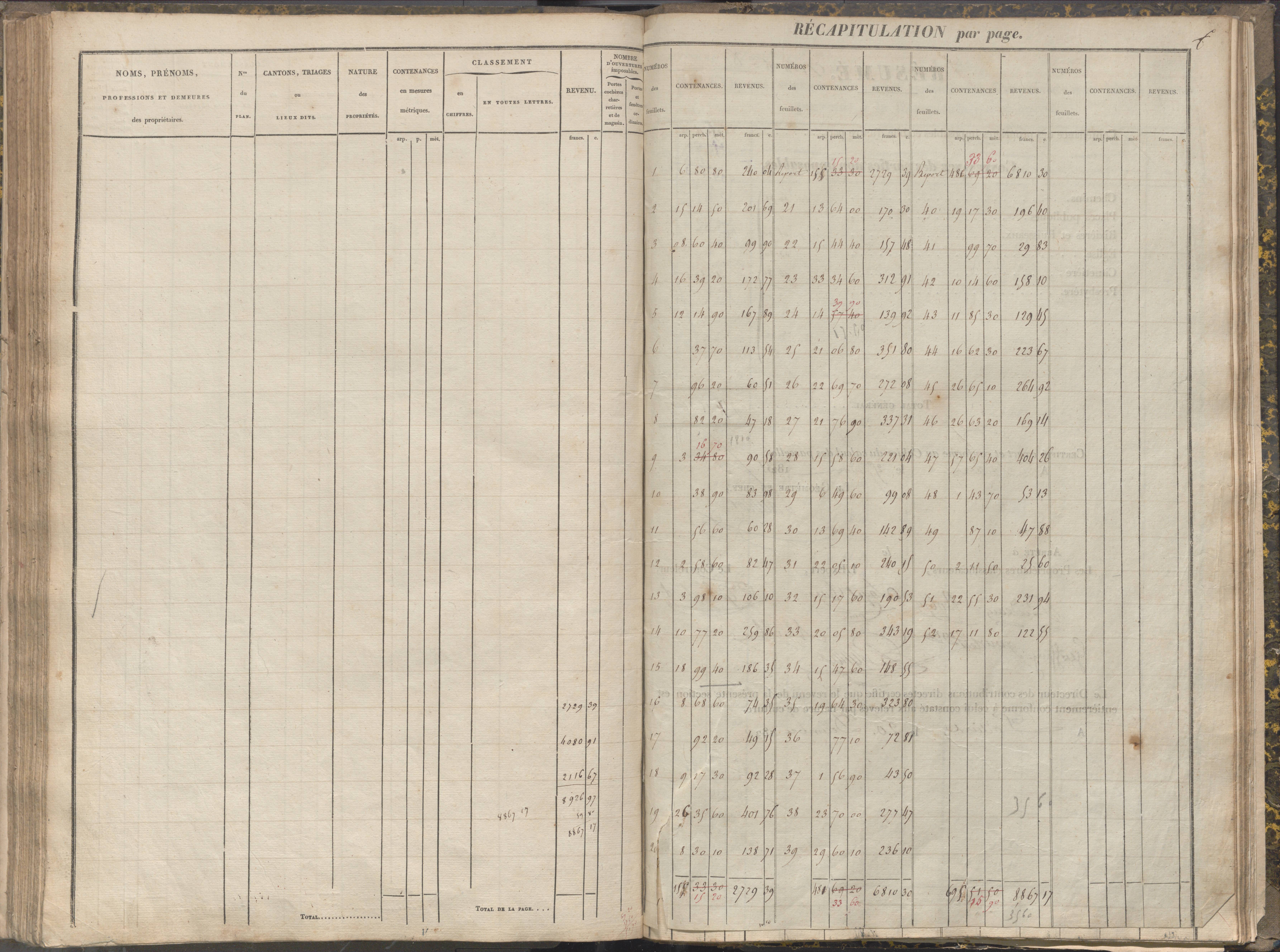 La Chapelle-Montreuil - FRAD086_cadastre Sections C-H 