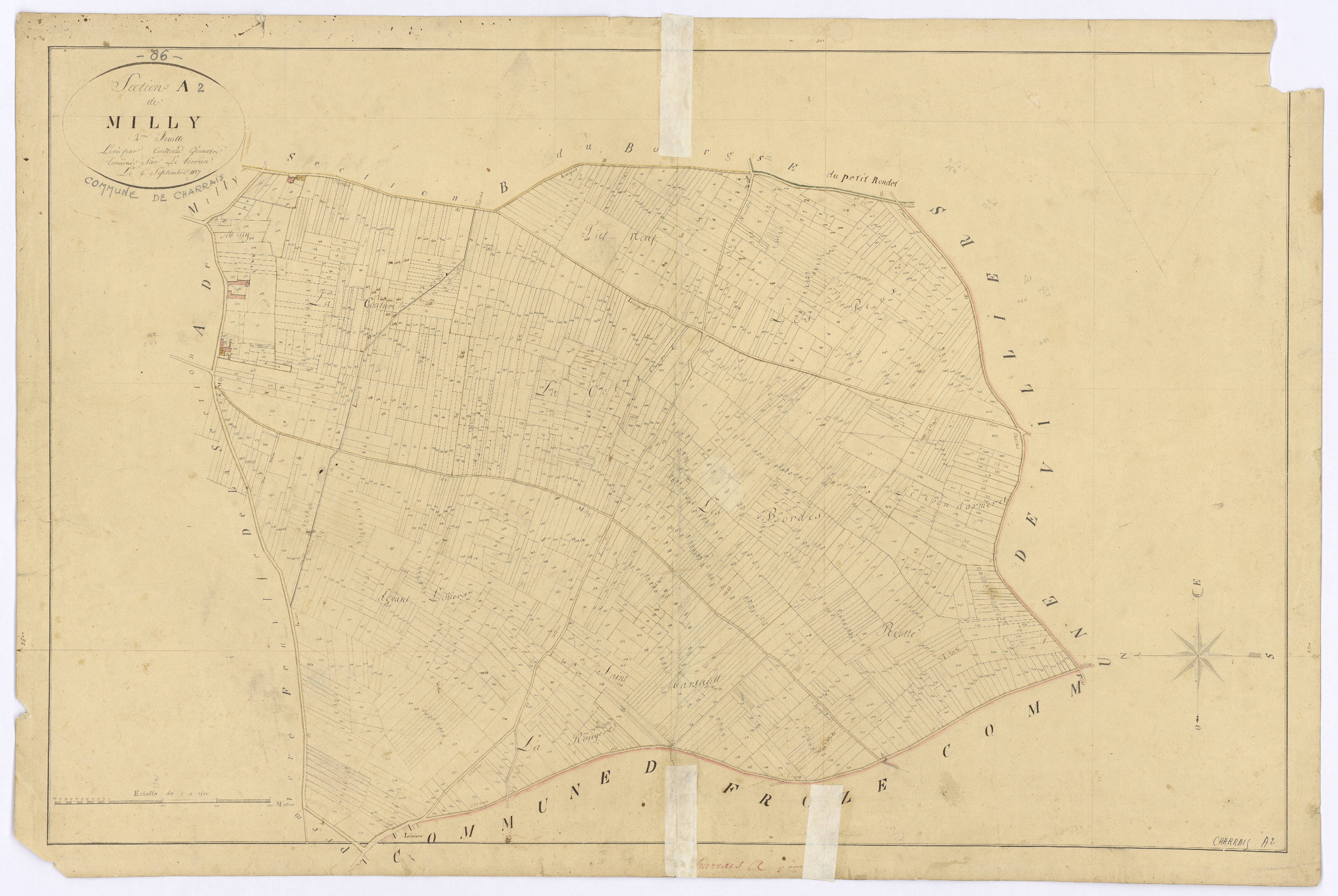 Charrais - FRAD086_cadastre Plans 