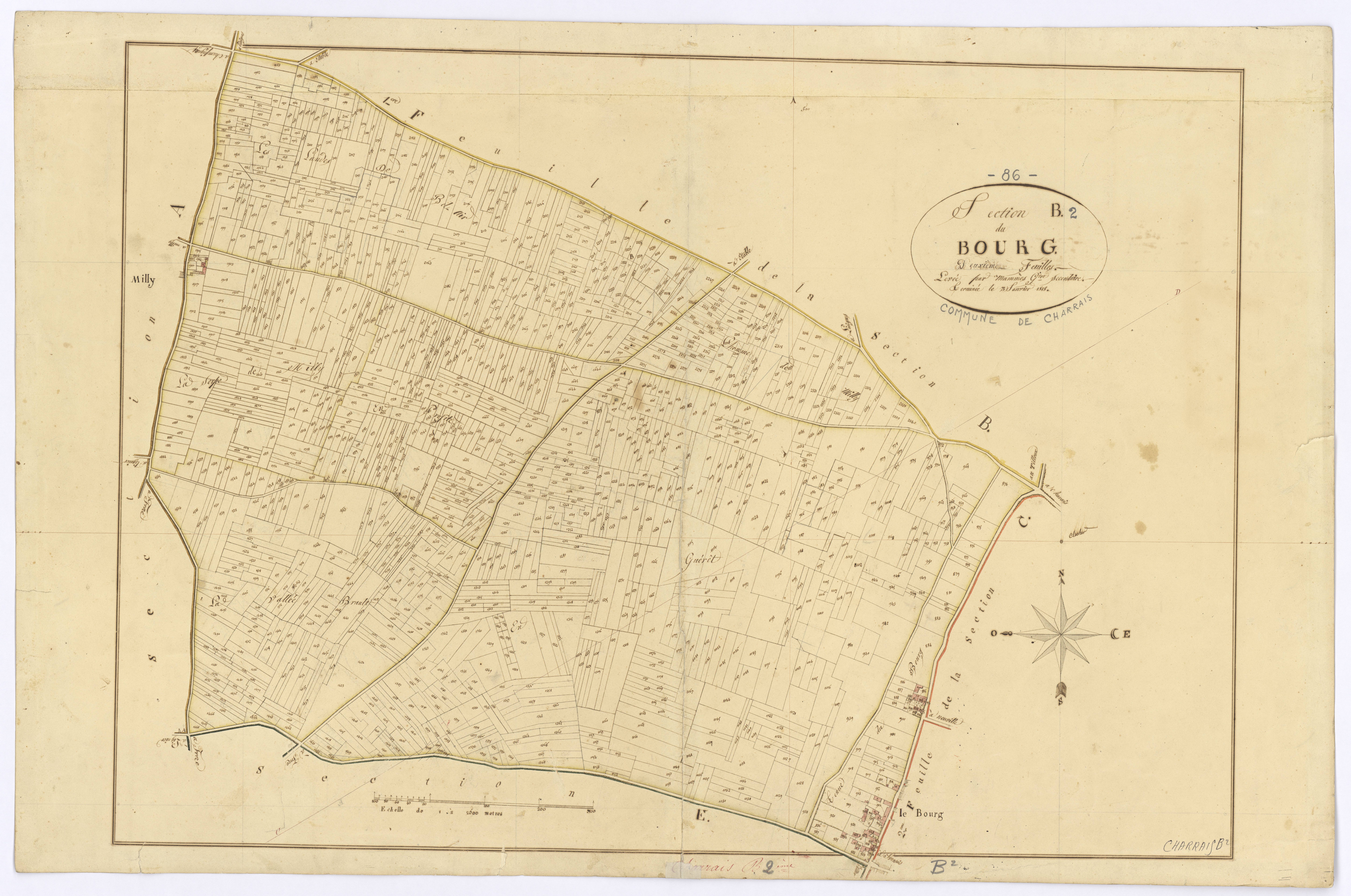 Charrais - FRAD086_cadastre Plans 