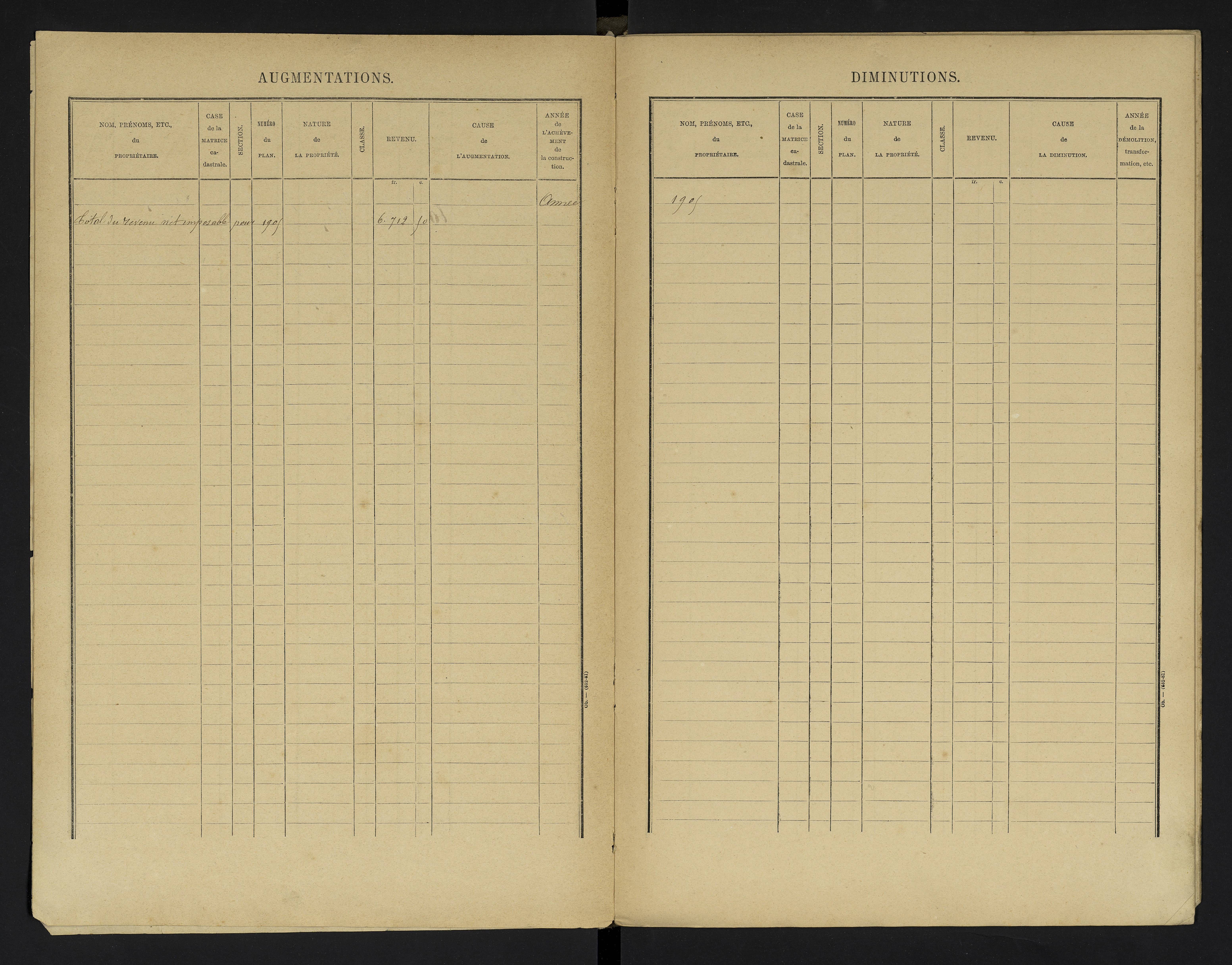 Cheneché - FRAD086_cadastre Cases 1-104 