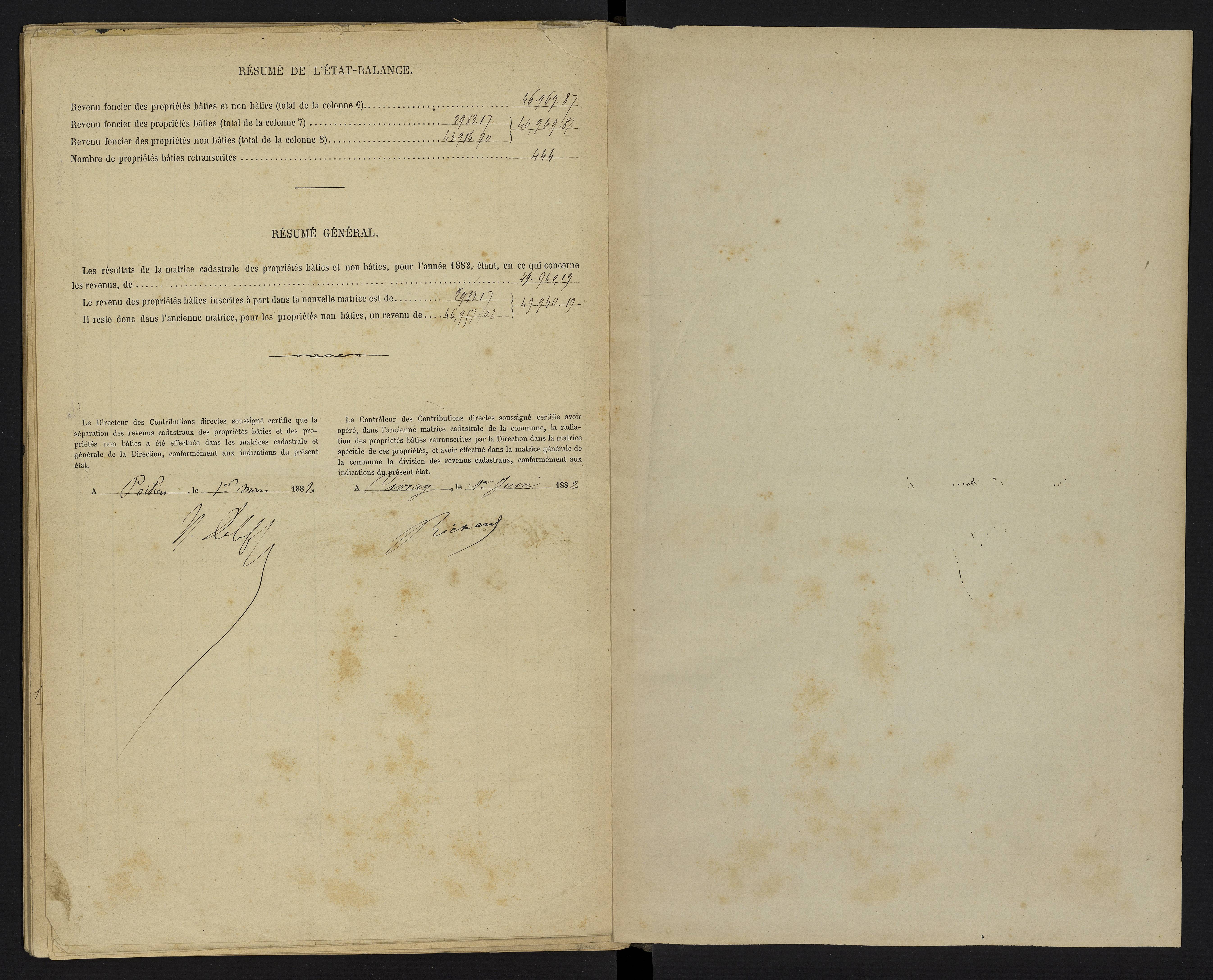 Le Vigeant - FRAD086_cadastre Cases 1-359. 