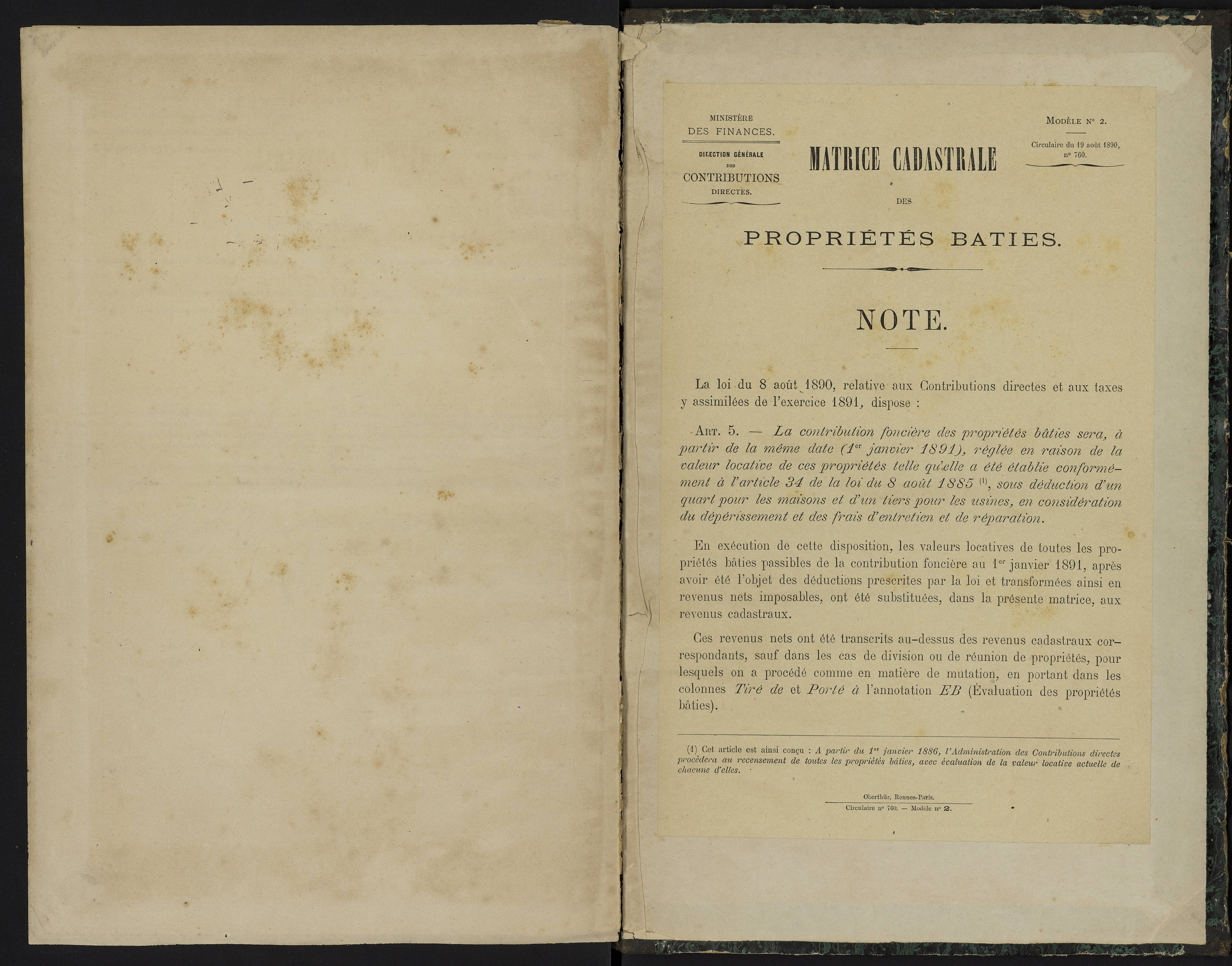 Le Vigeant - FRAD086_cadastre Cases 1-359. 
