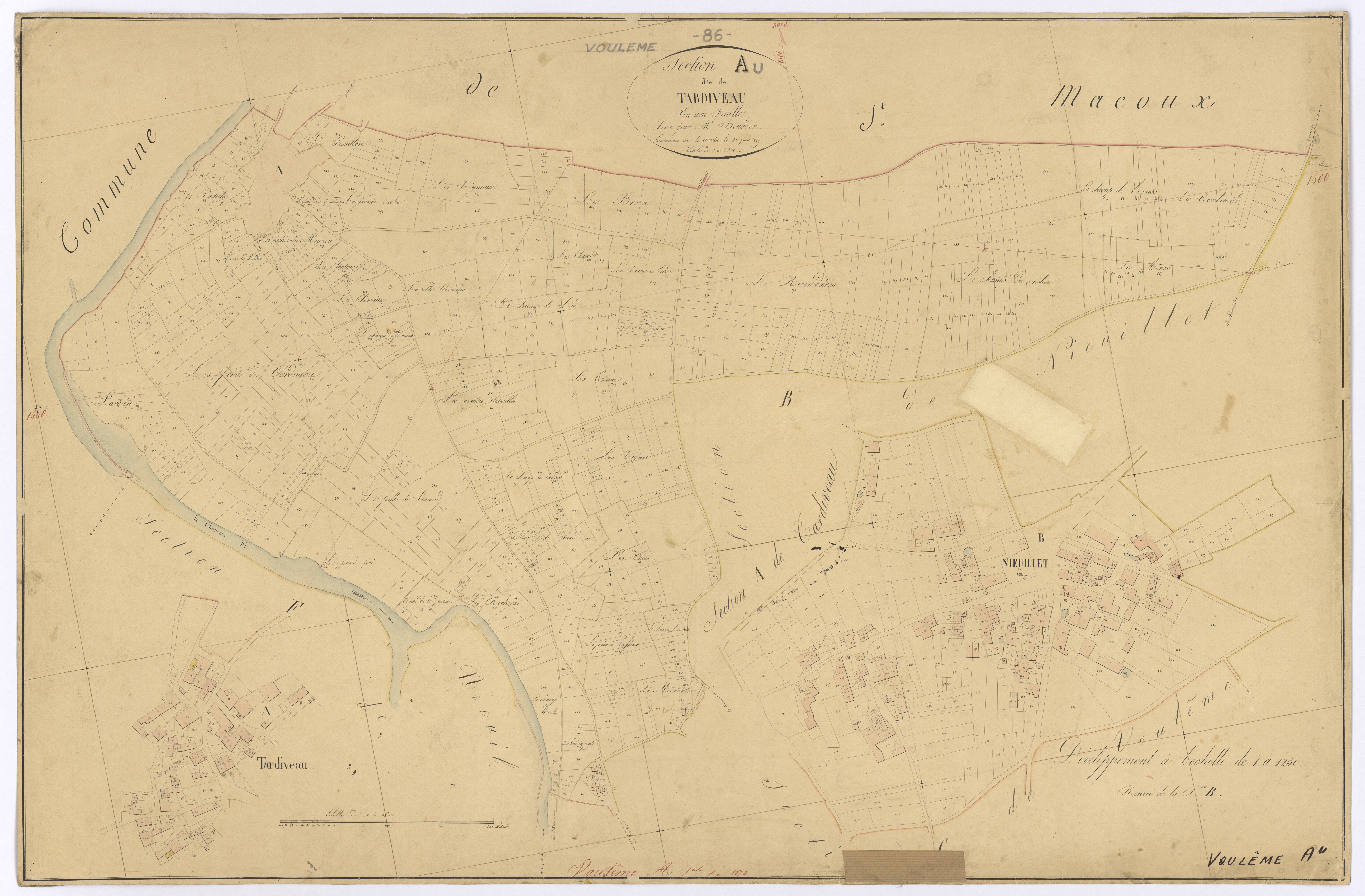 Voulême - FRAD086_cadastre Plans 
