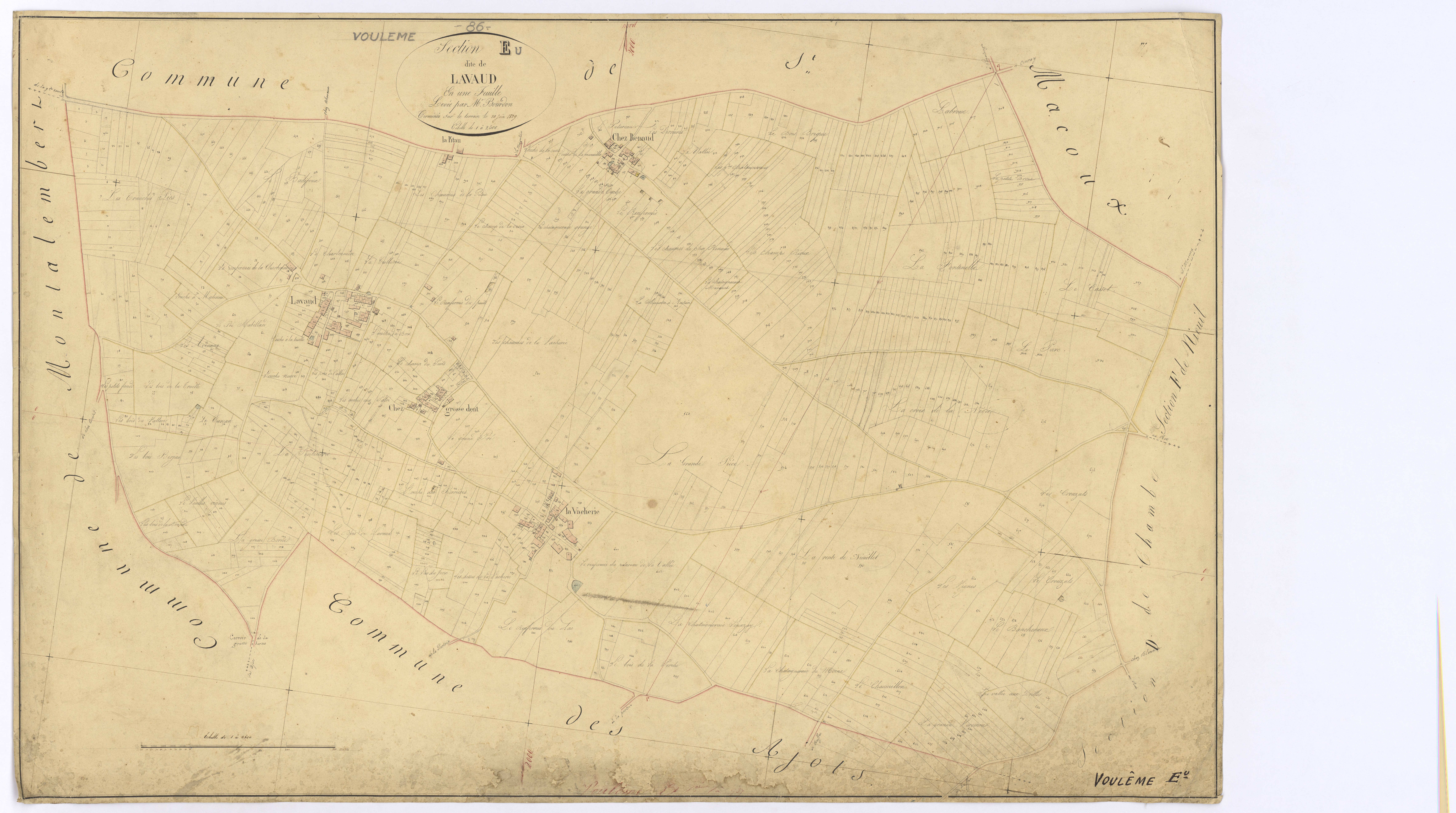 Voulême - FRAD086_cadastre Plans 