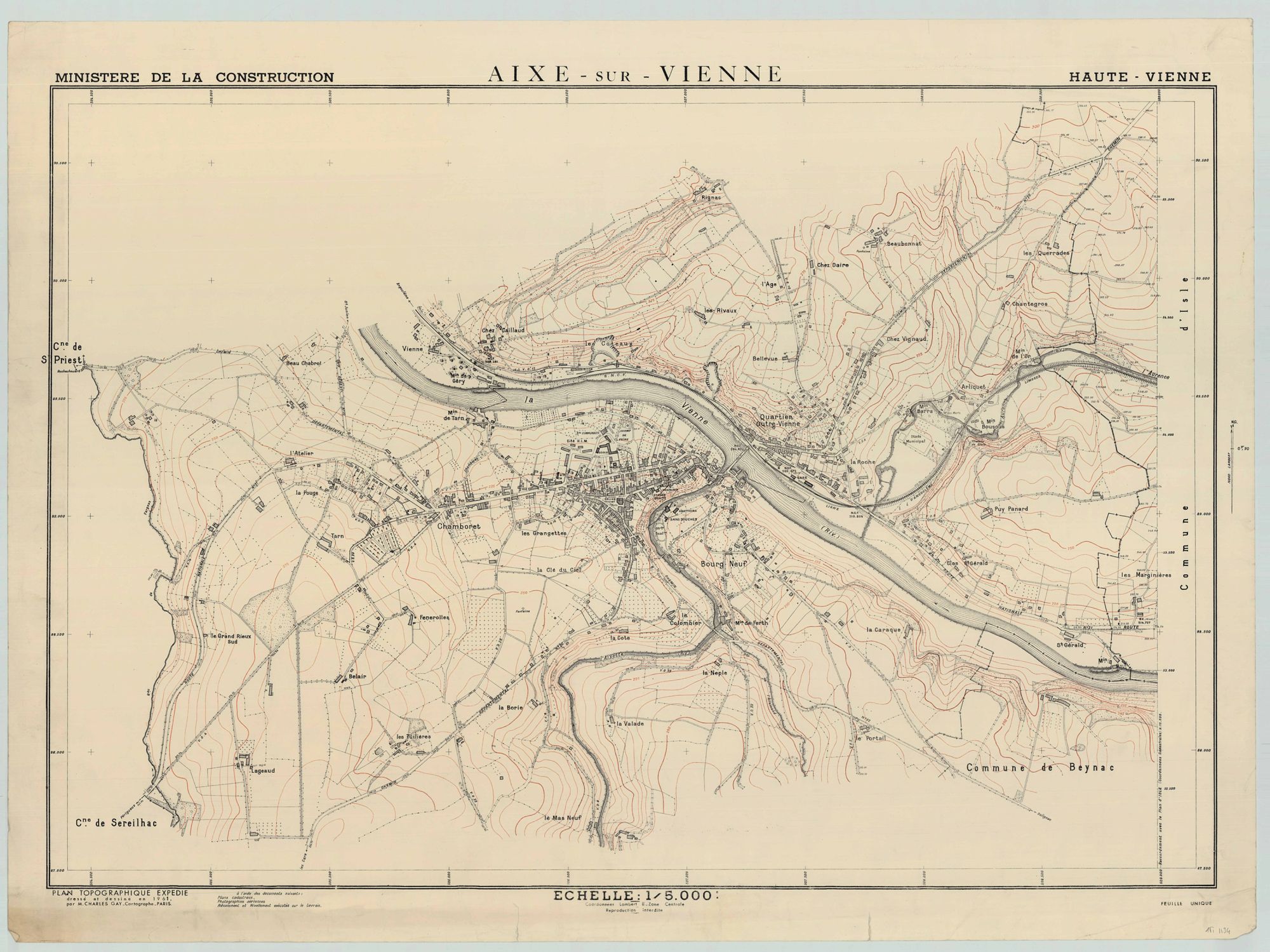 Aixe-sur-Vienne 1 Fi 1134 1961