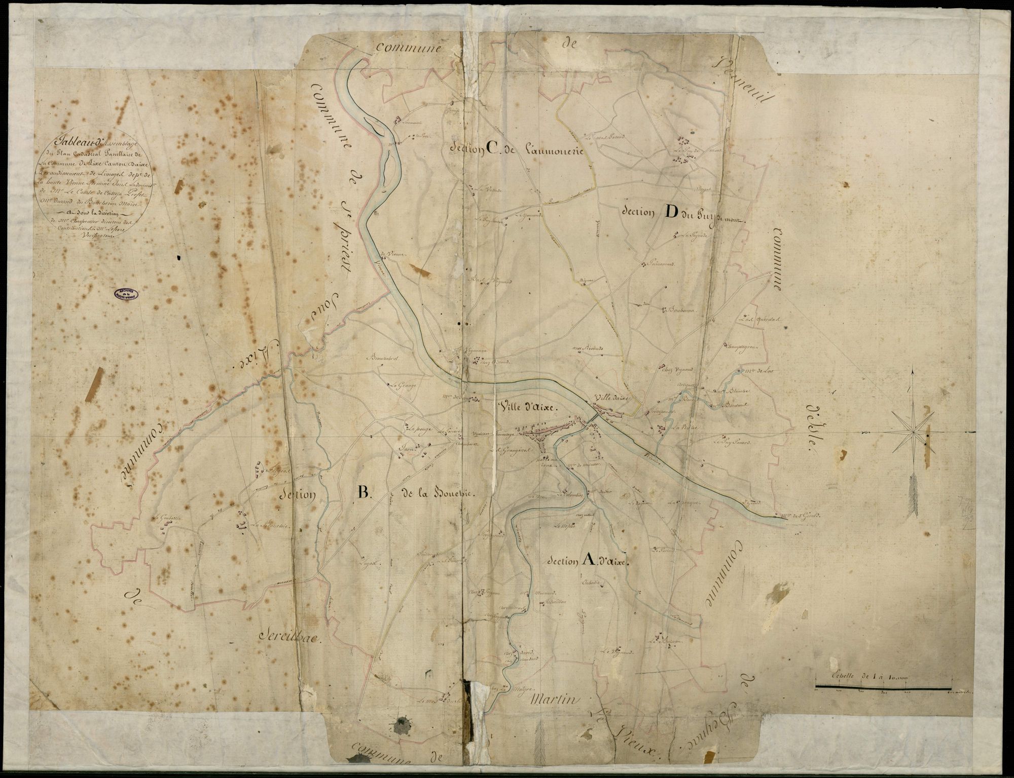 Aixe-sur-Vienne 3 P 11 / 1 1818-1823