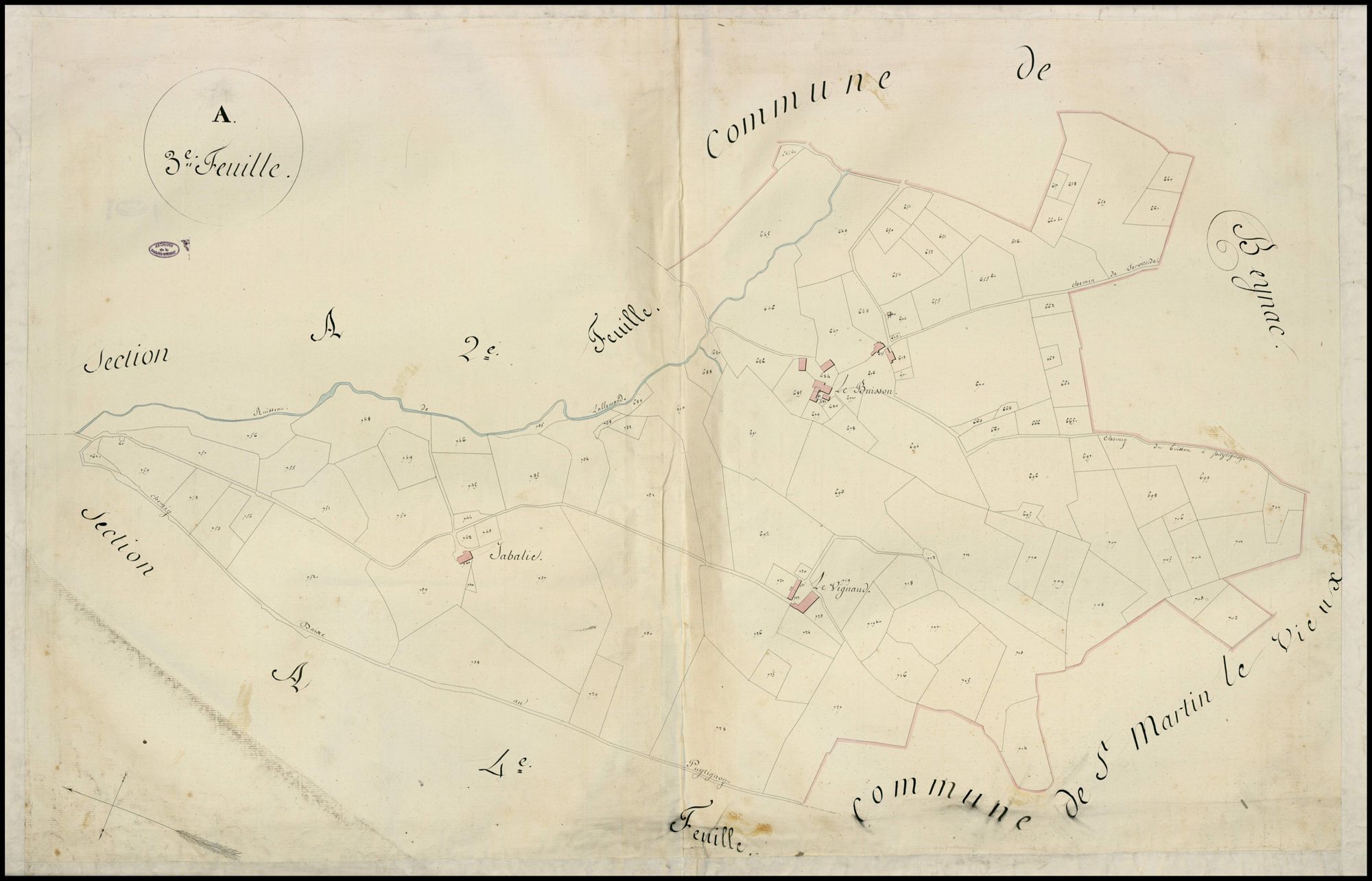Aixe-sur-Vienne 3 P 11 / 1 1818-1823