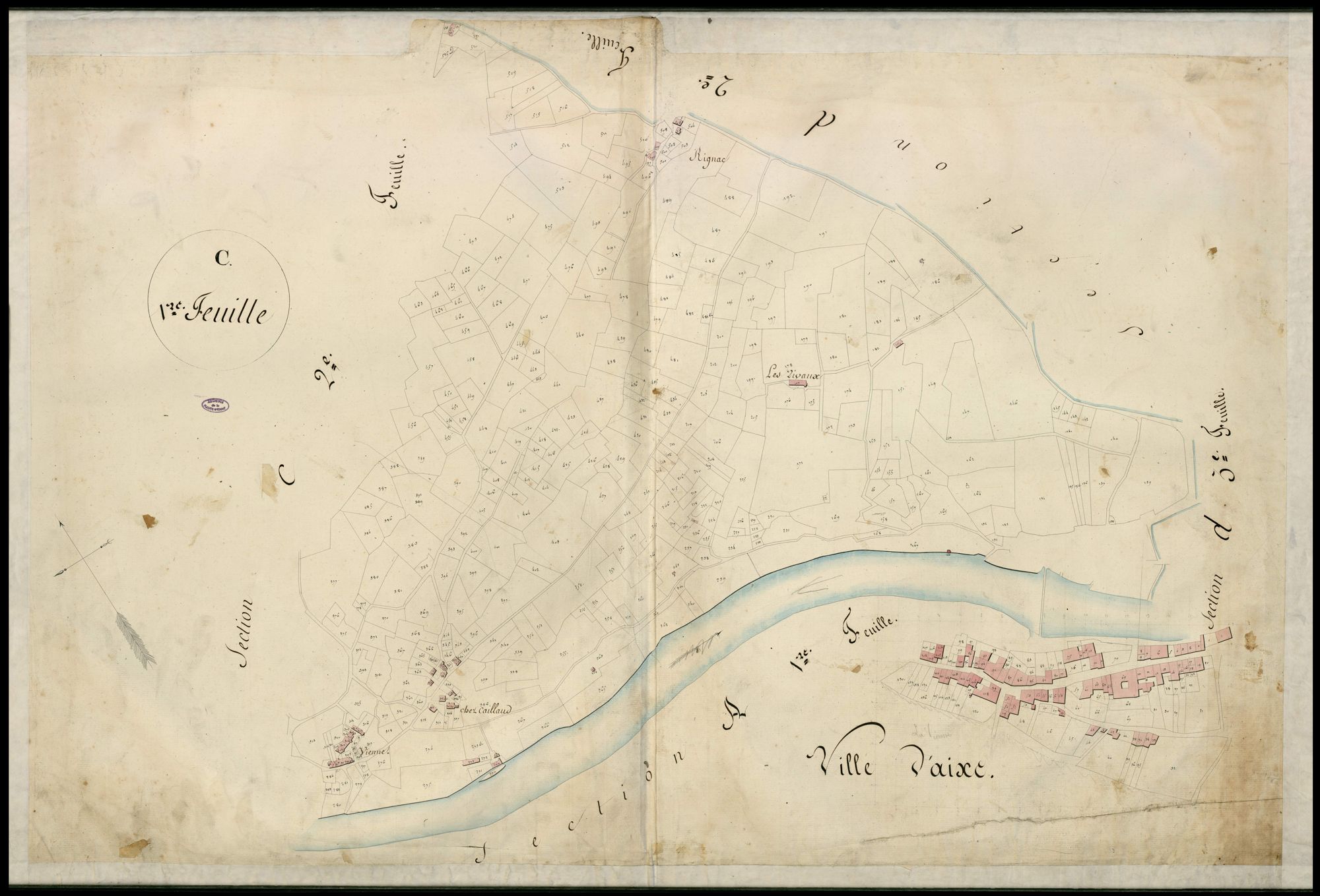 Aixe-sur-Vienne 3 P 11 / 1 1818-1823