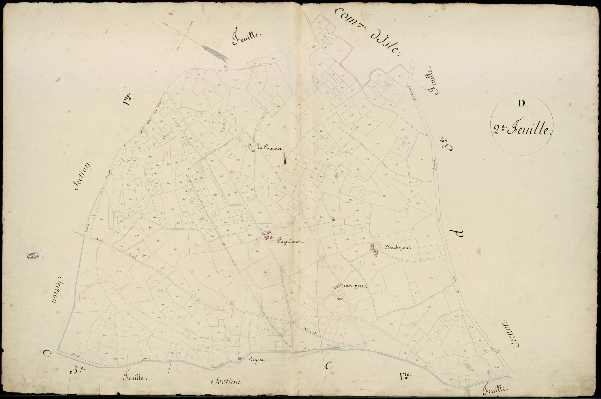 Aixe-sur-Vienne 3 P 11 / 1 1818-1823