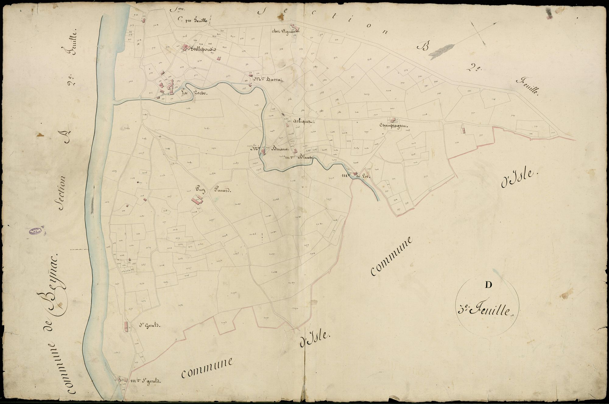 Aixe-sur-Vienne 3 P 11 / 1 1818-1823