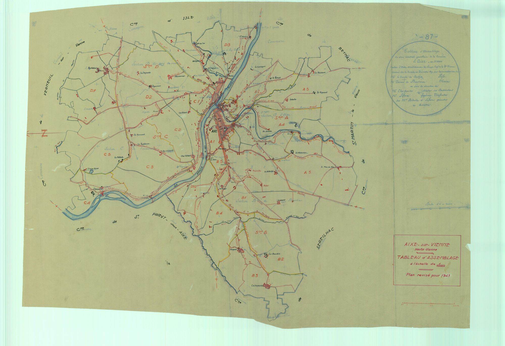 Aixe-sur-Vienne 1203 W 1 1943