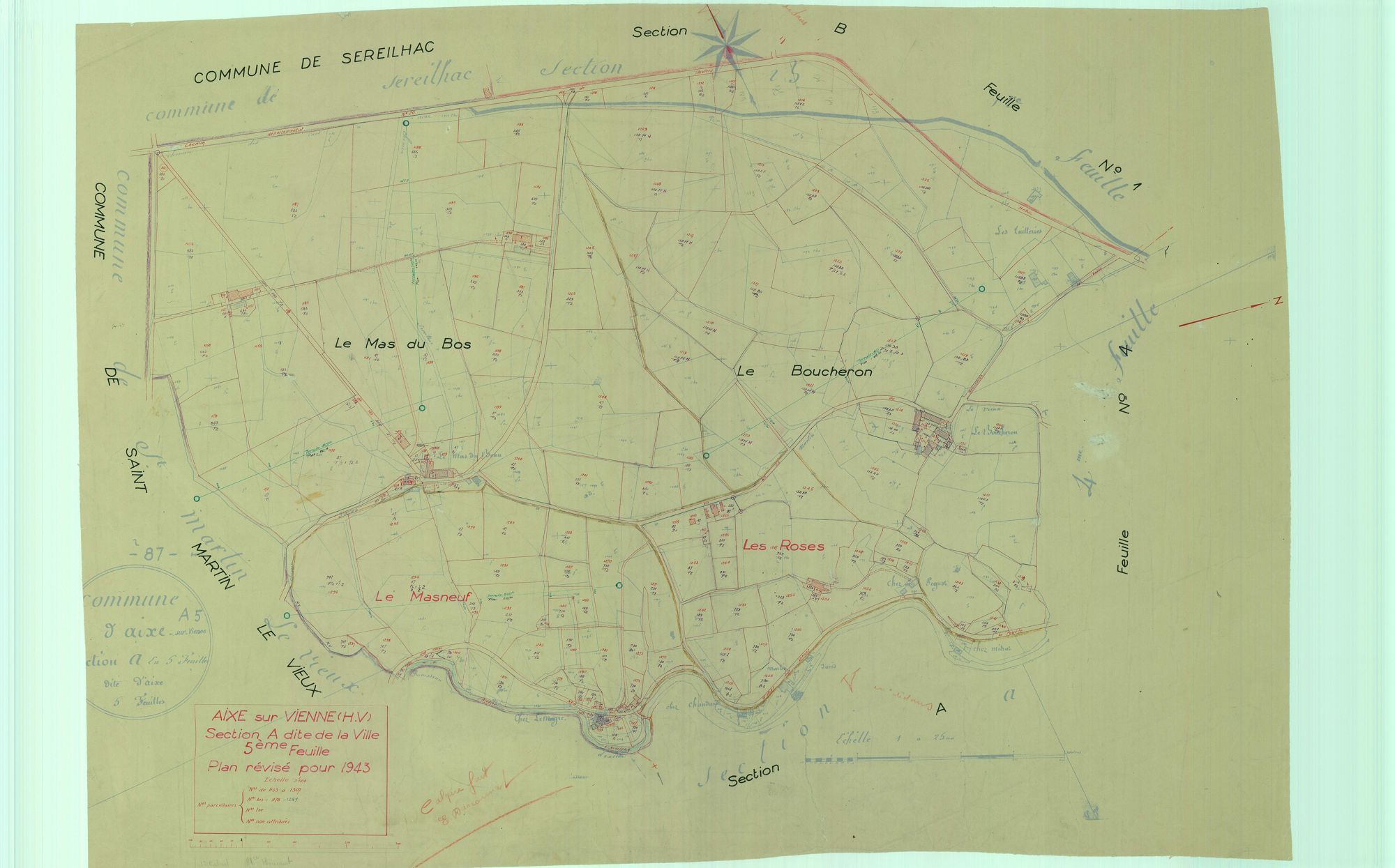 Aixe-sur-Vienne 1203 W 1 1943